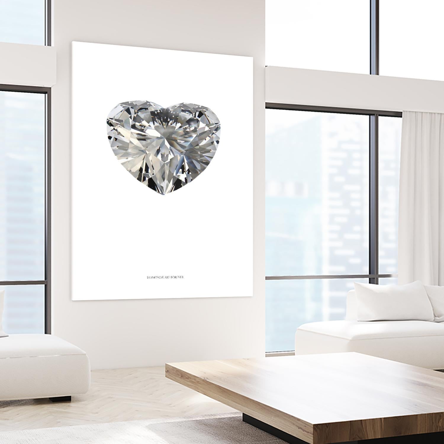 Diamonds are Forever I by TypeLike on GIANT ART - multicolor floral/still life; novelty