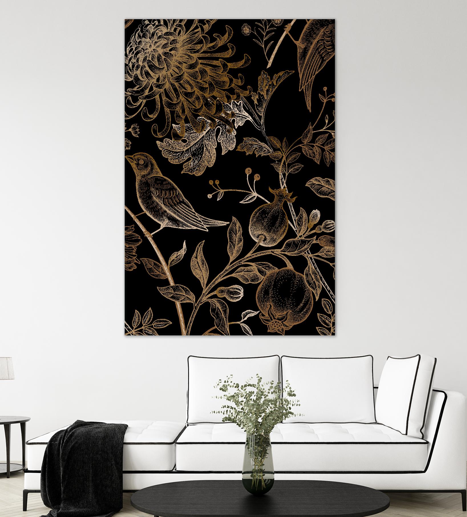 Nordic Victorian I by Incado on GIANT ART - multicolor floral/still life; design/type