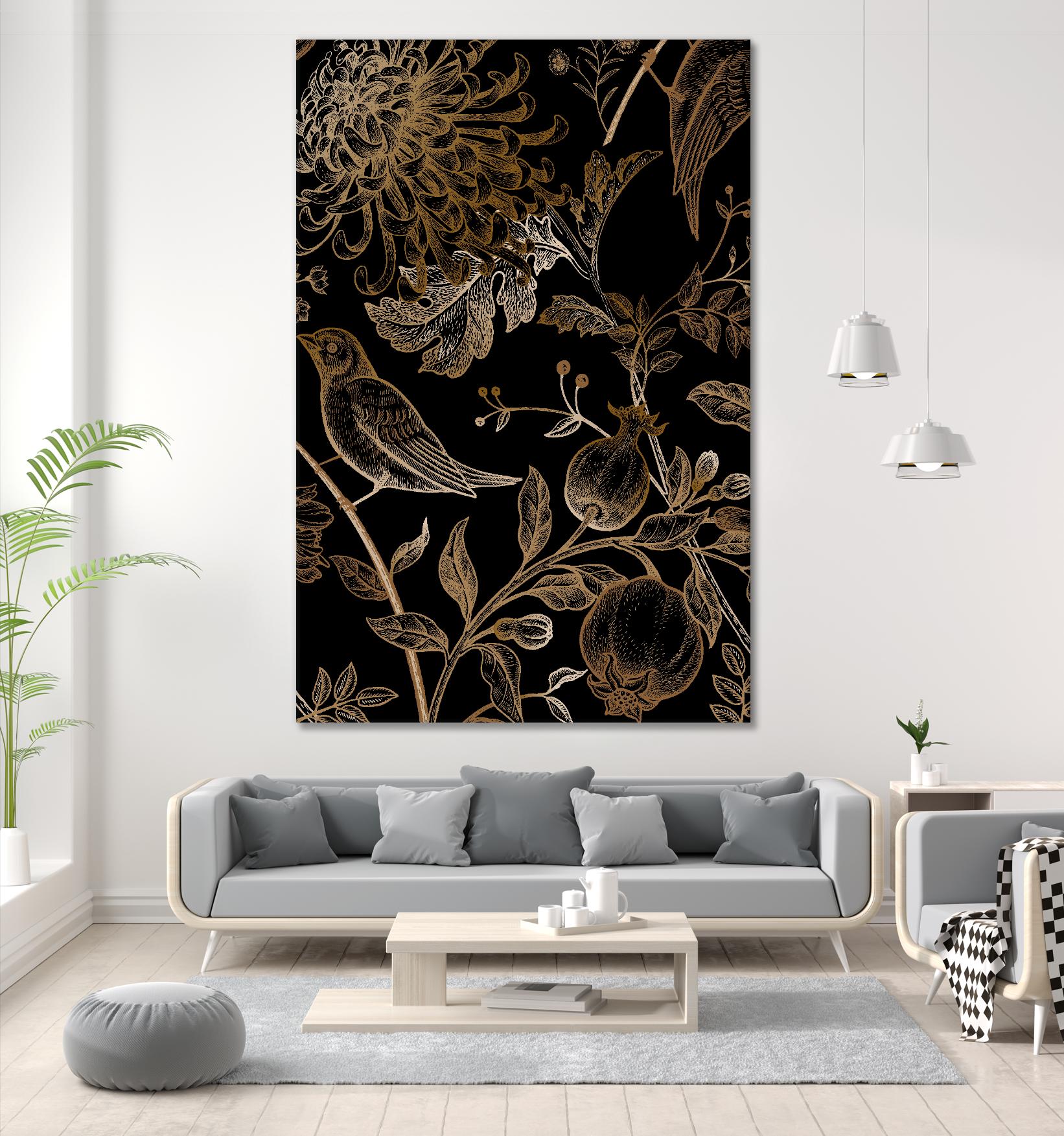 Nordic Victorian I by Incado on GIANT ART - multicolor floral/still life; design/type