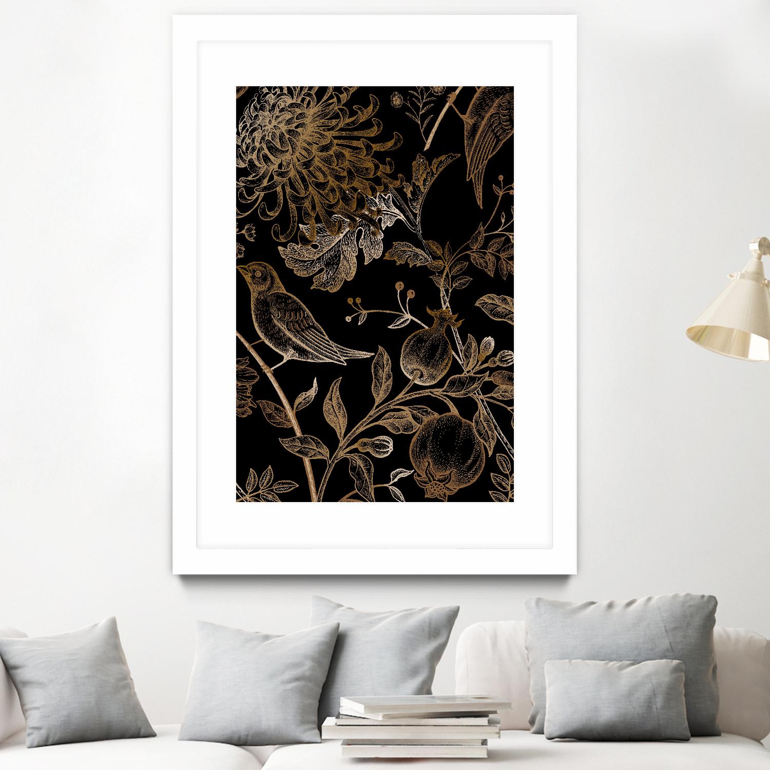 Nordic Victorian I by Incado on GIANT ART - multicolor floral/still life; design/type