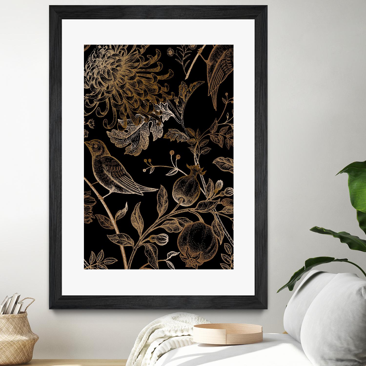 Nordic Victorian I by Incado on GIANT ART - multicolor floral/still life; design/type