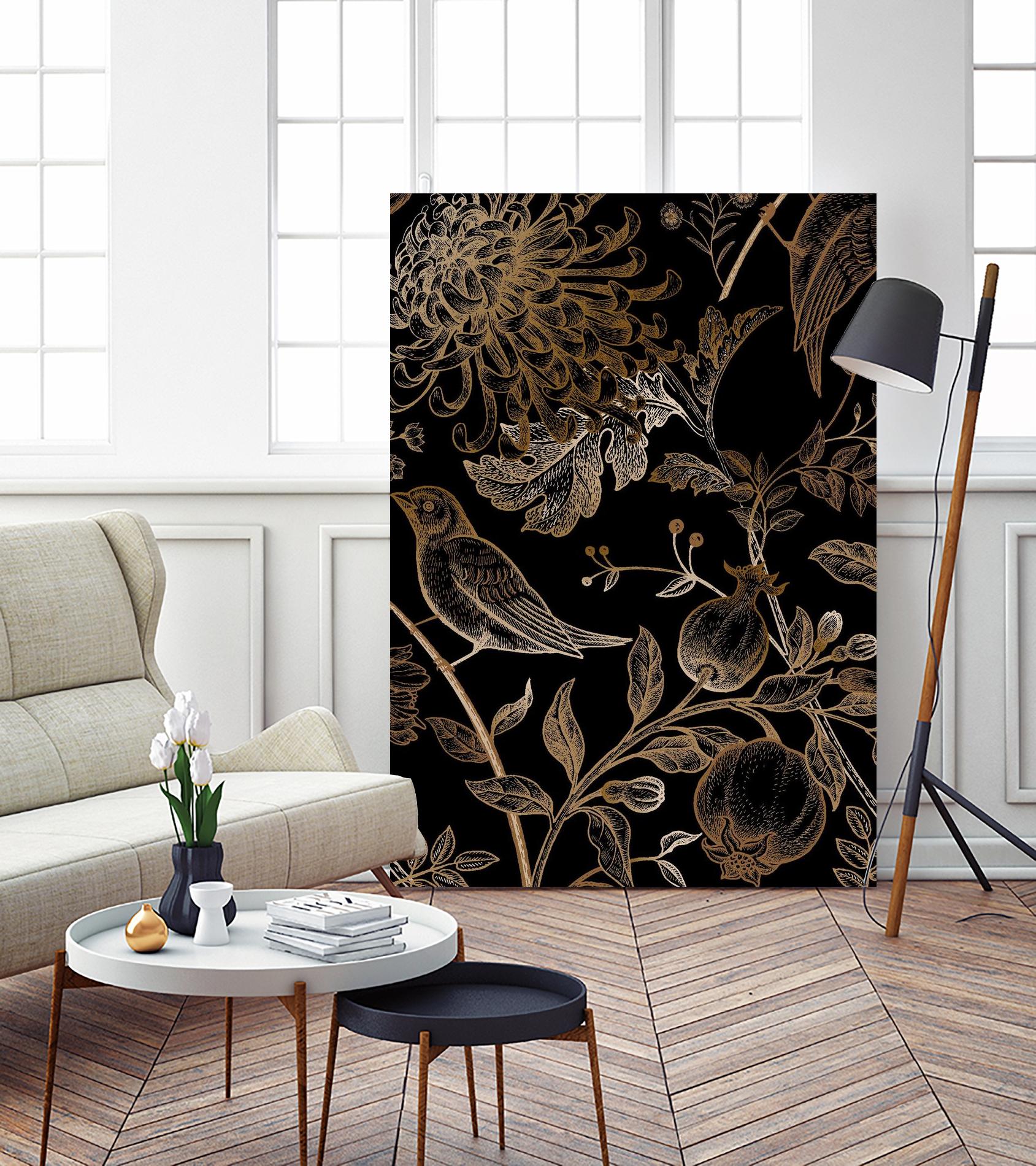 Nordic Victorian I by Incado on GIANT ART - multicolor floral/still life; design/type