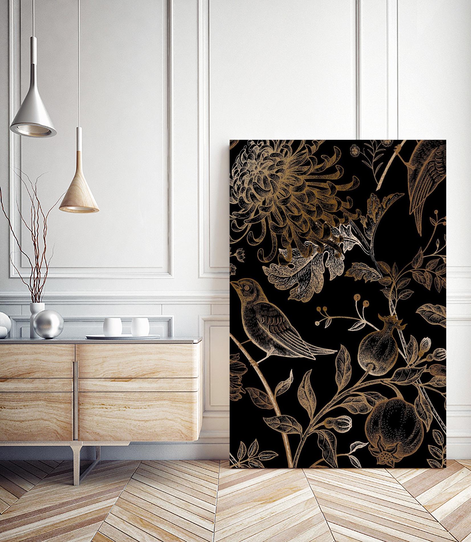 Nordic Victorian I by Incado on GIANT ART - multicolor floral/still life; design/type