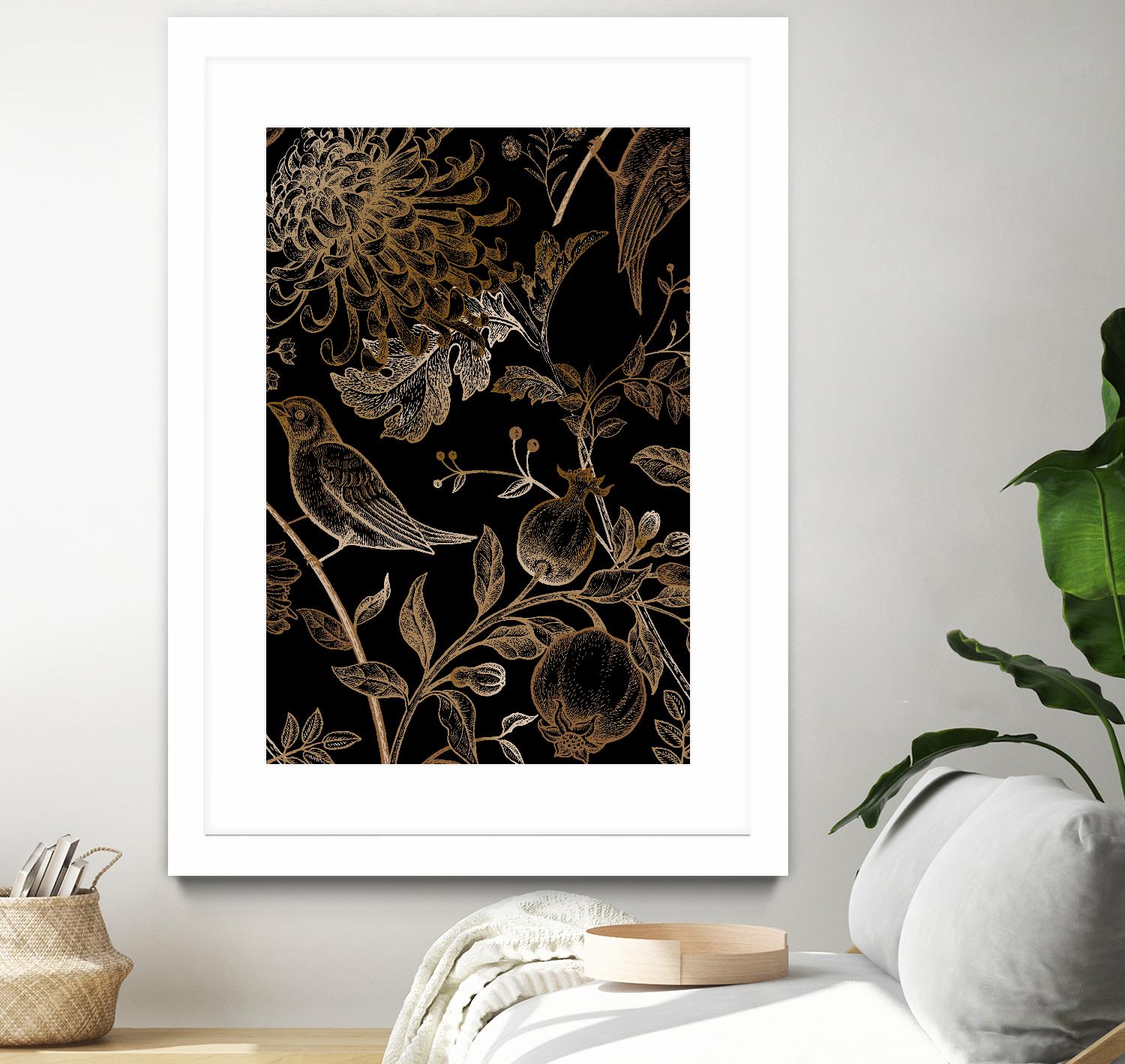 Nordic Victorian I by Incado on GIANT ART - multicolor floral/still life; design/type