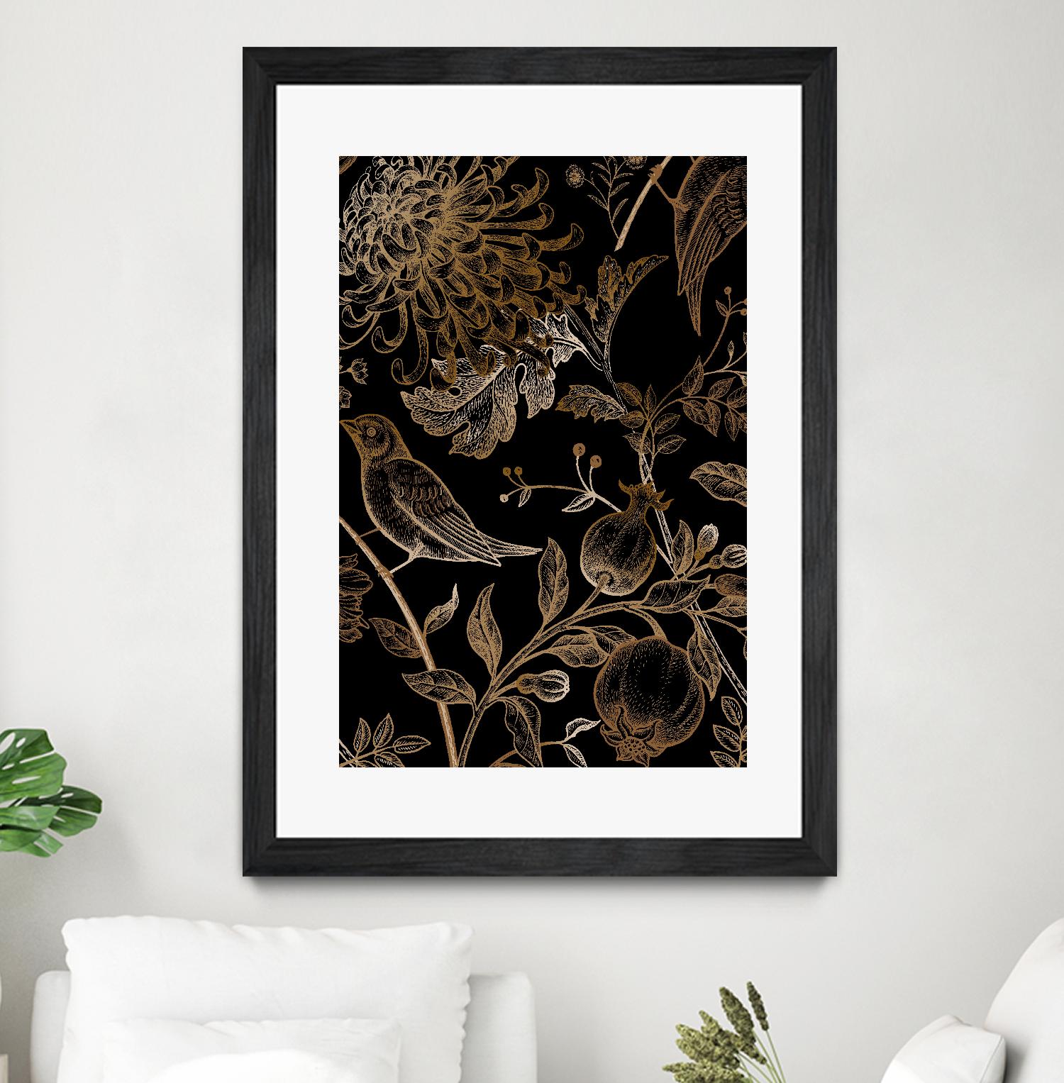 Nordic Victorian I by Incado on GIANT ART - multicolor floral/still life; design/type