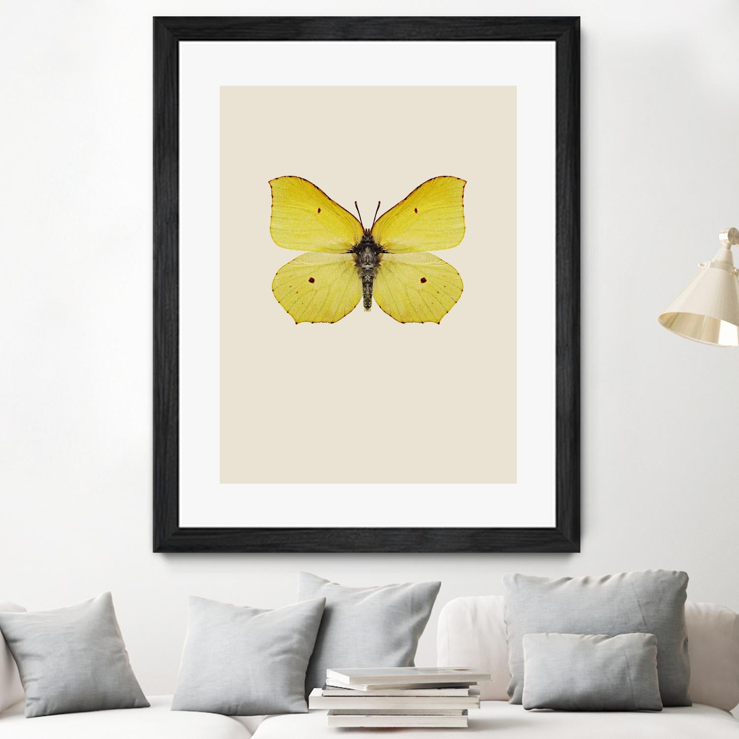 Gonepteryx rhamni by Incado on GIANT ART - multicolor animals; floral/still life