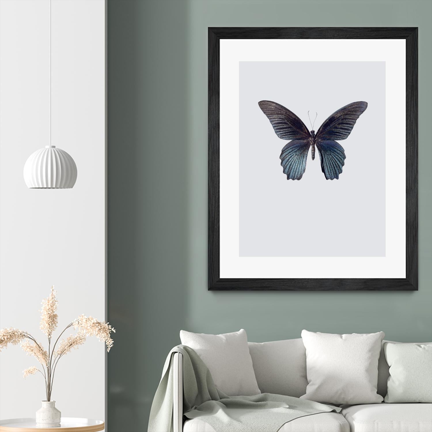 Great Mormon by Incado on GIANT ART - multicolor animals; floral/still life