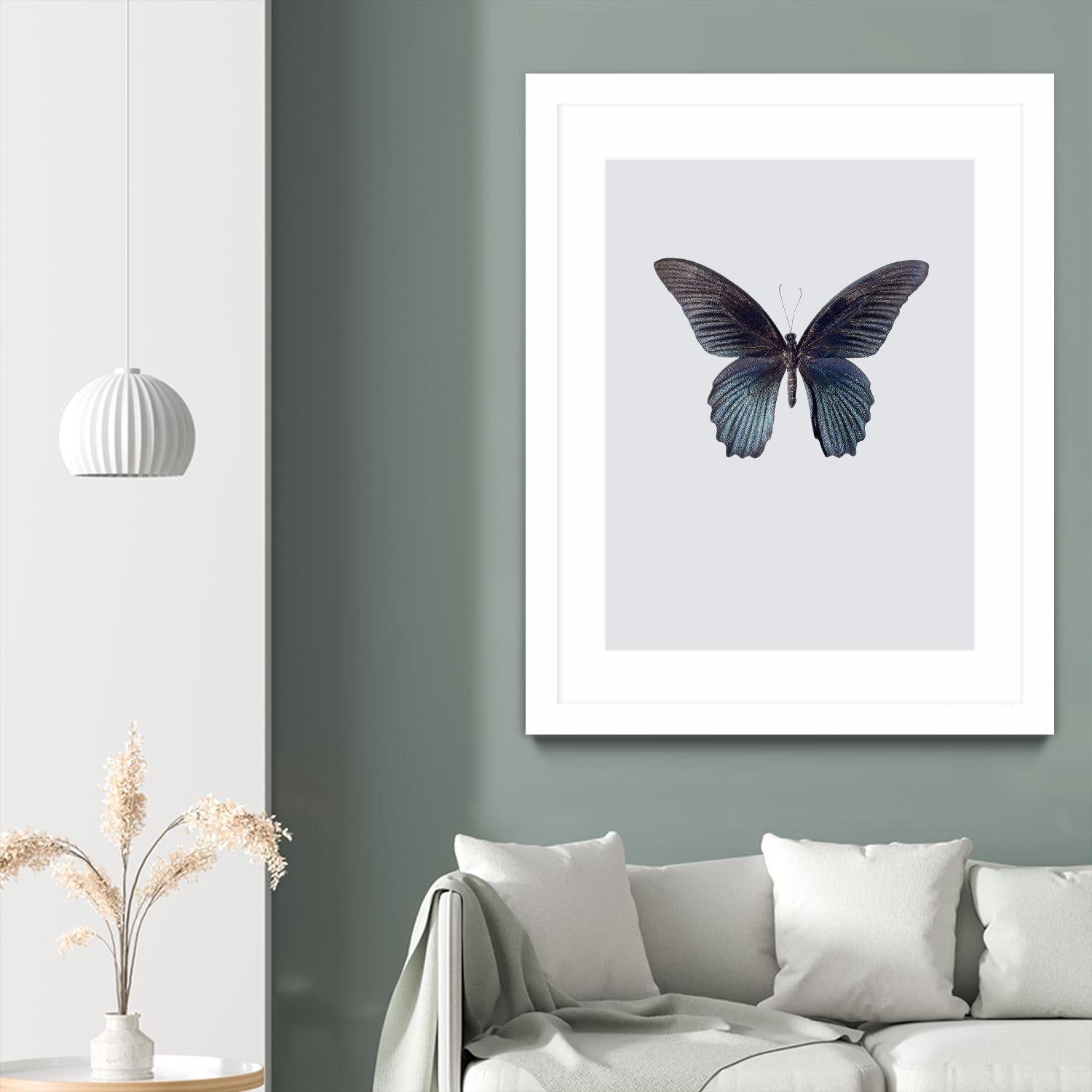 Great Mormon by Incado on GIANT ART - multicolor animals; floral/still life