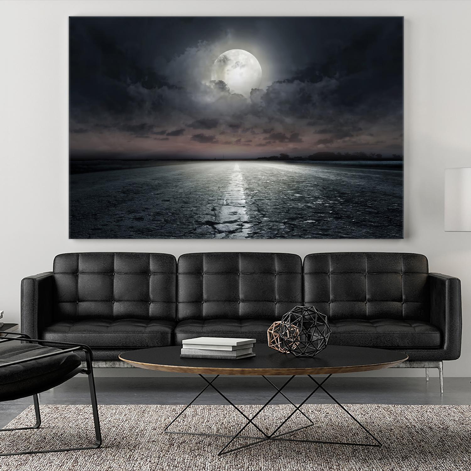 Moon by PhotoINC Studio on GIANT ART - multicolor photography; landscapes