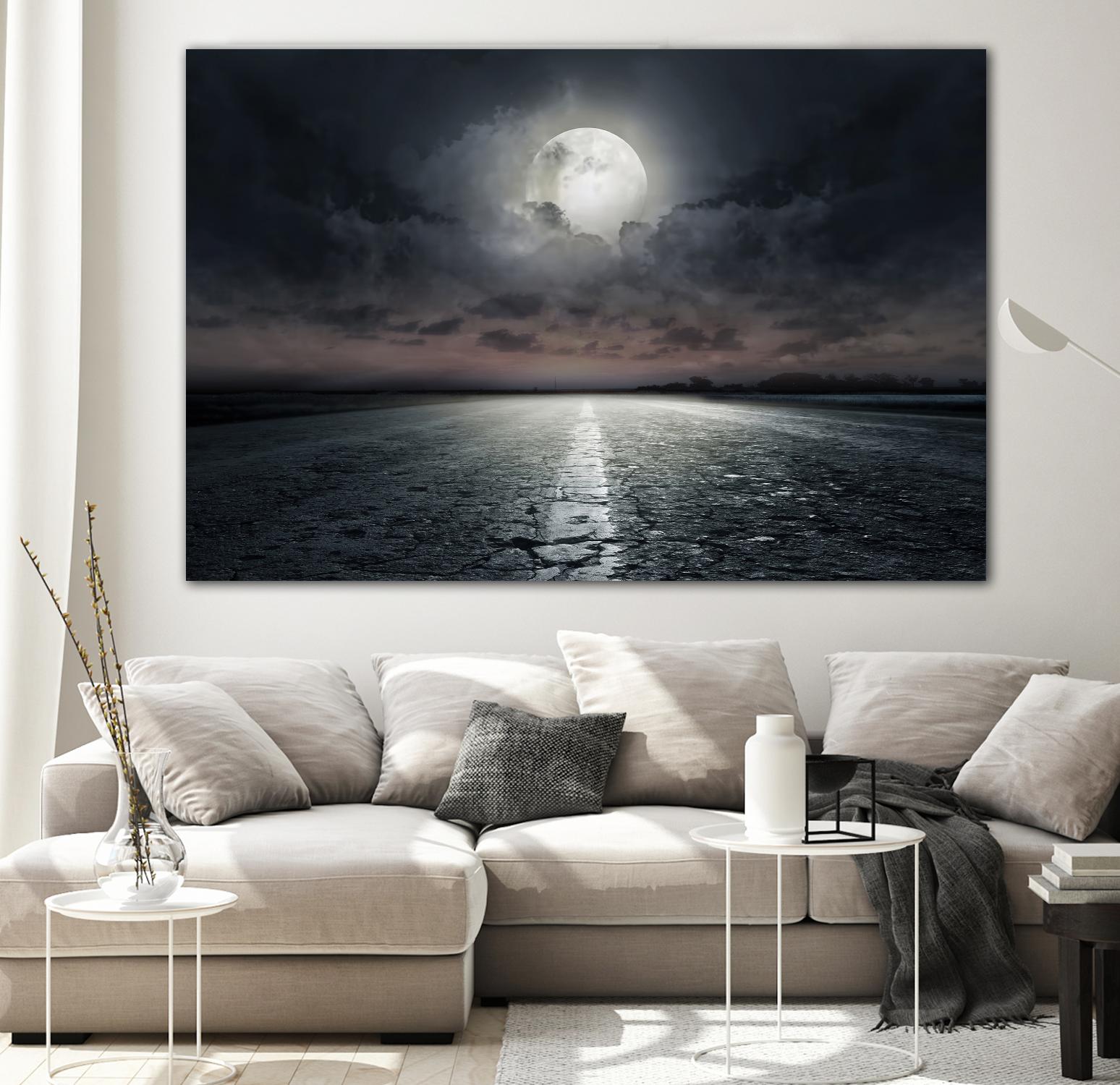 Moon by PhotoINC Studio on GIANT ART - multicolor photography; landscapes