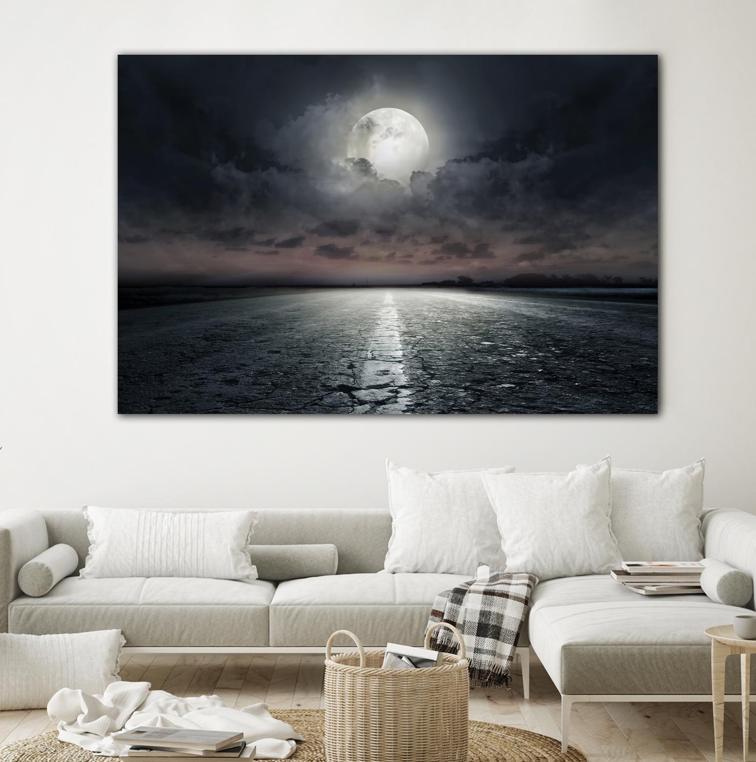 Moon by PhotoINC Studio on GIANT ART - multicolor photography; landscapes