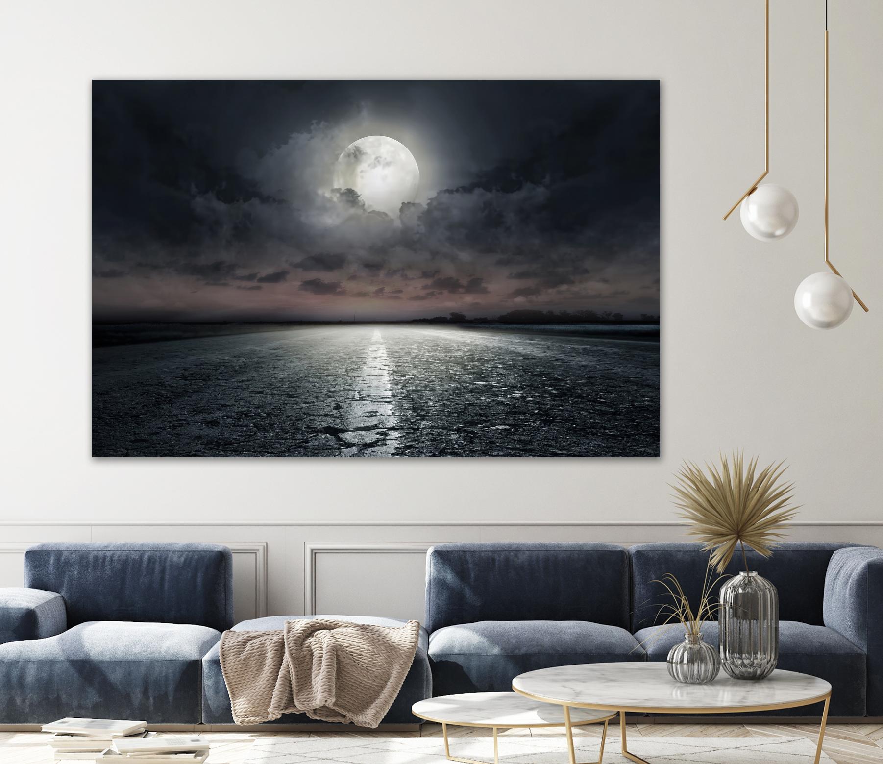Moon by PhotoINC Studio on GIANT ART - multicolor photography; landscapes