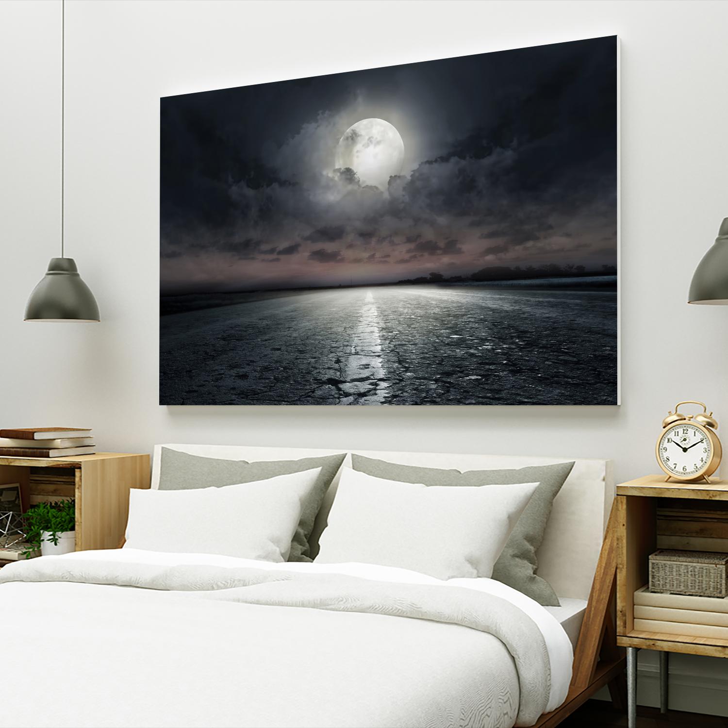 Moon by PhotoINC Studio on GIANT ART - multicolor photography; landscapes