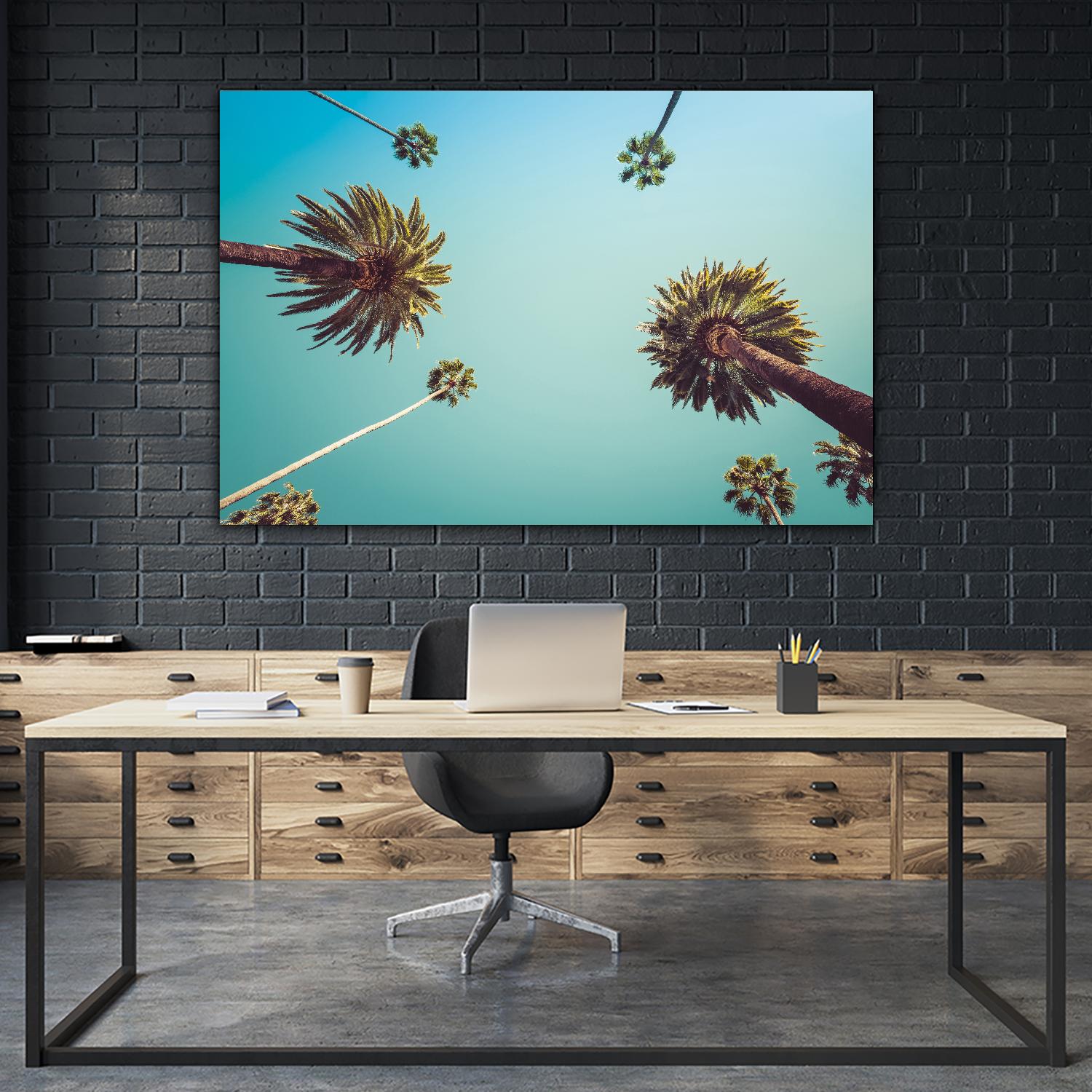 Palms by PhotoINC Studio on GIANT ART - multicolor photography; landscapes