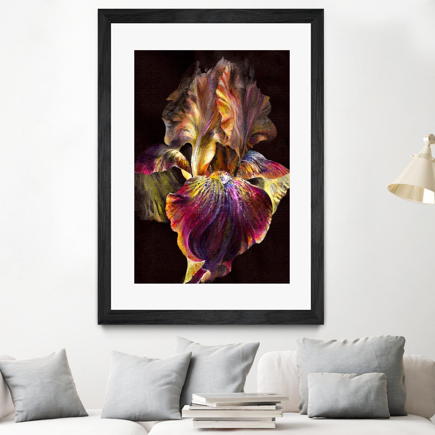Iris by PhotoINC Studio on GIANT ART - multicolor photography; floral/still life