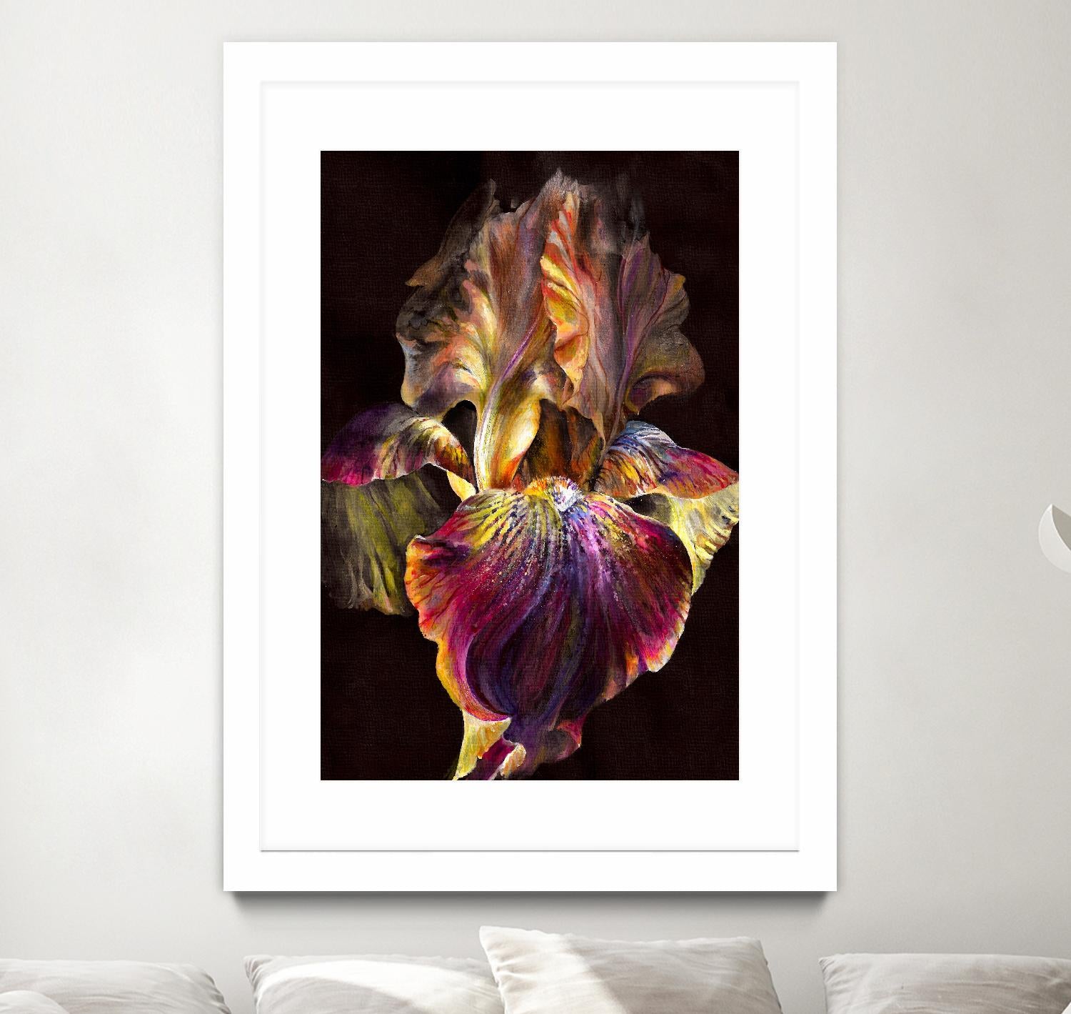 Iris by PhotoINC Studio on GIANT ART - multicolor photography; floral/still life