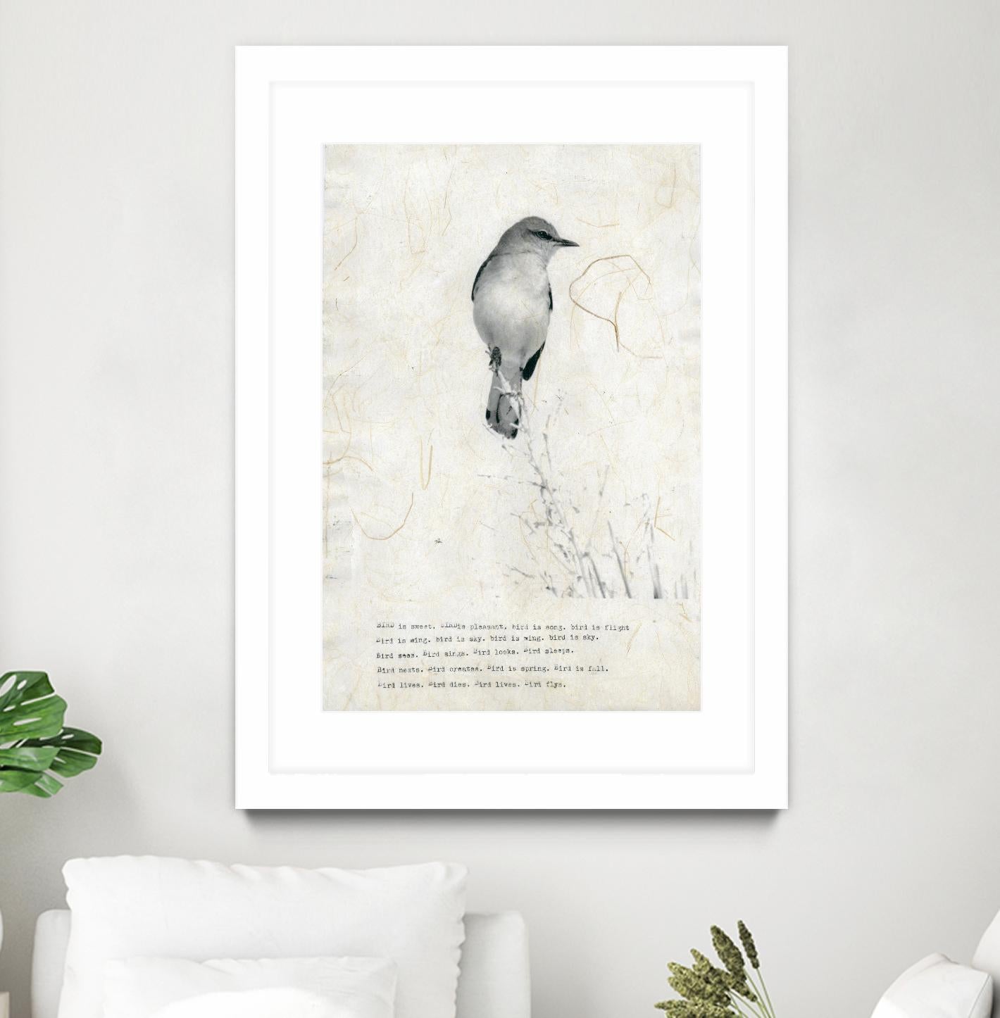 Bird is sweet by TypeLike on GIANT ART - multicolor animals