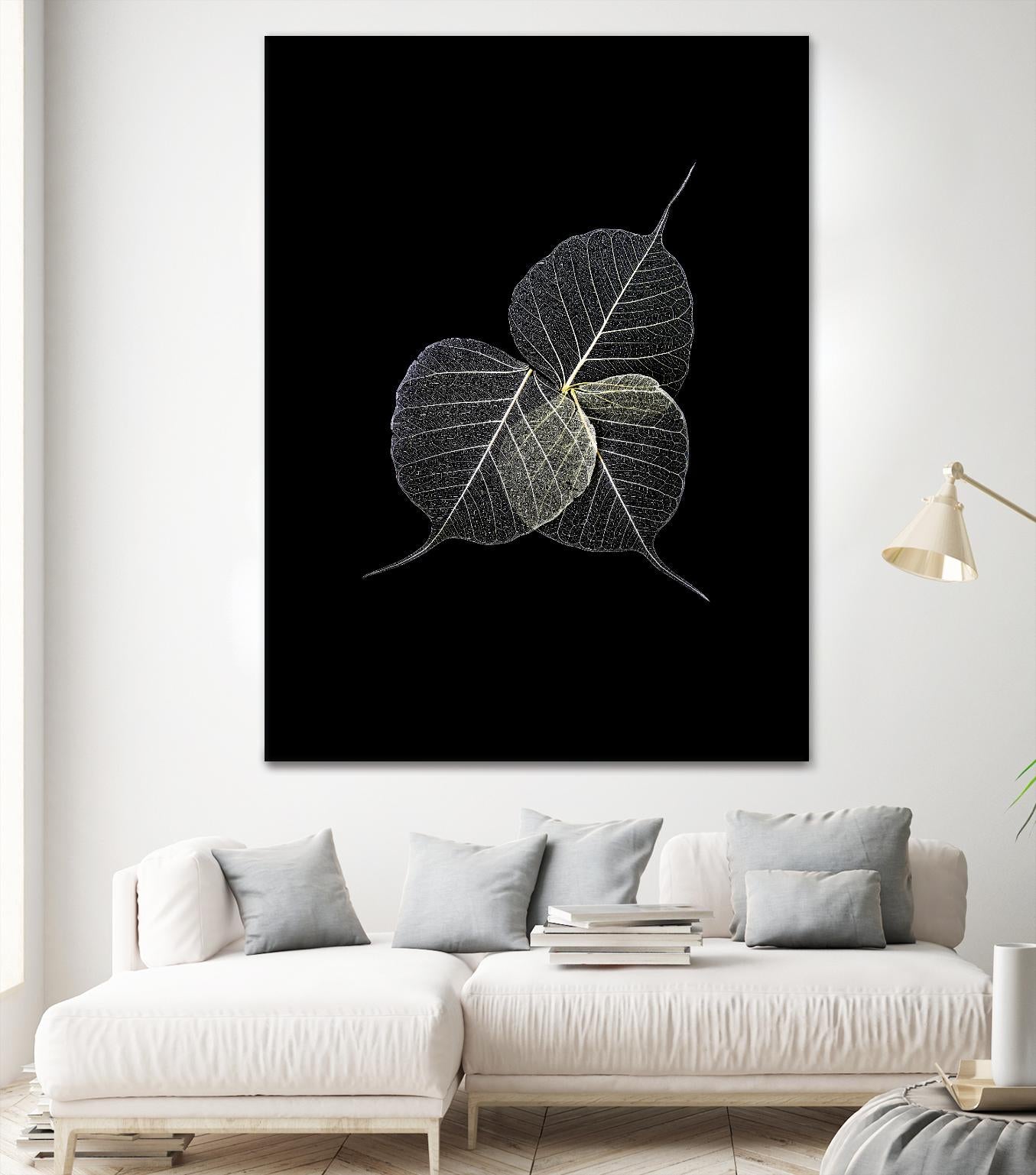 Dark Leaves by Incado on GIANT ART - multicolor photography; floral/still life