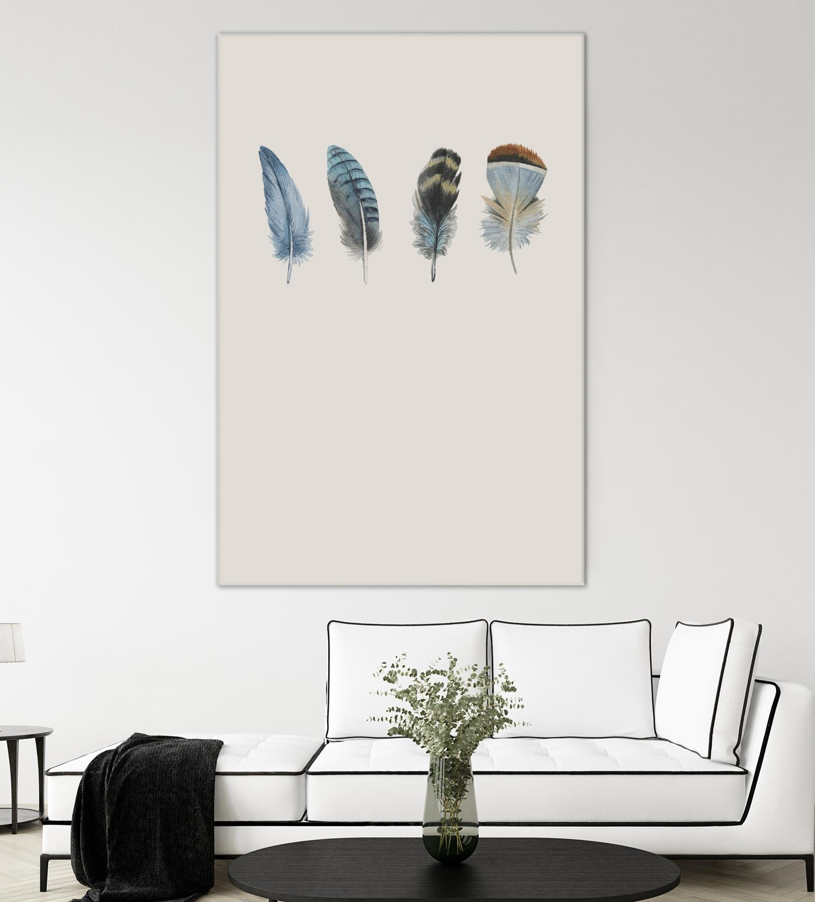 Feather 11 by Incado on GIANT ART - multicolor floral/still life