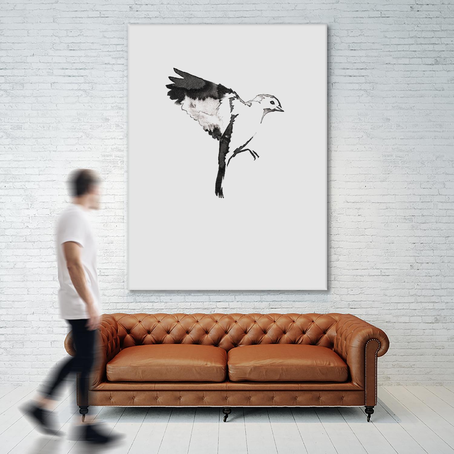 Flying Bird I by Incado on GIANT ART - multicolor animals