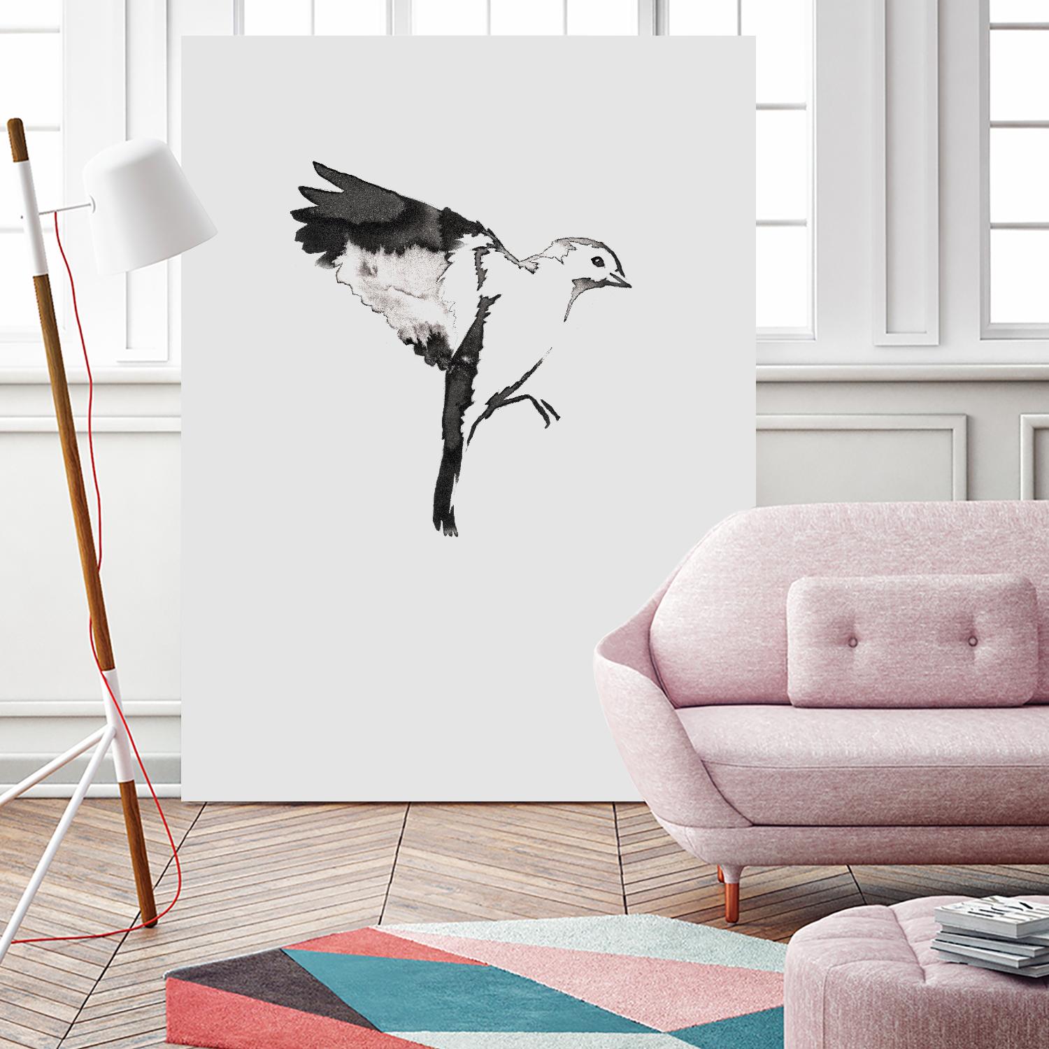 Flying Bird I by Incado on GIANT ART - multicolor animals