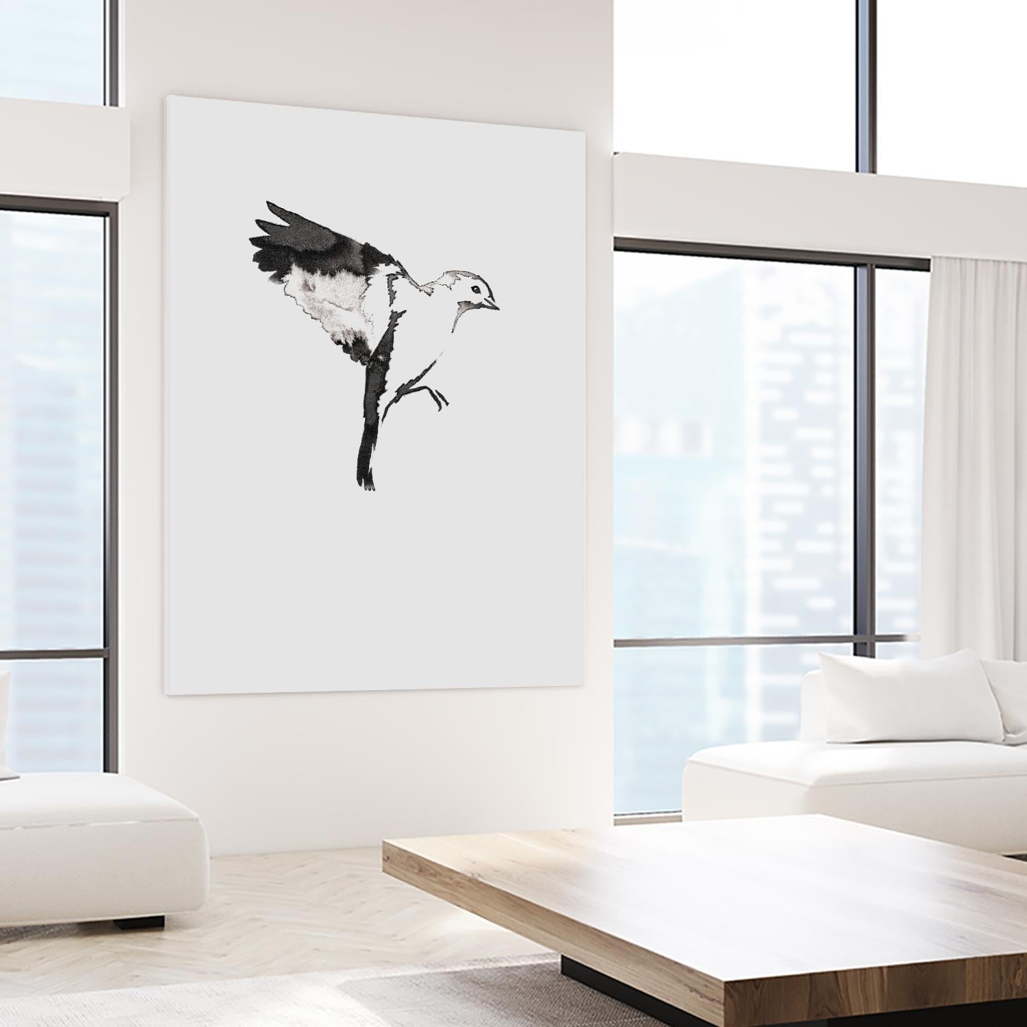 Flying Bird I by Incado on GIANT ART - multicolor animals