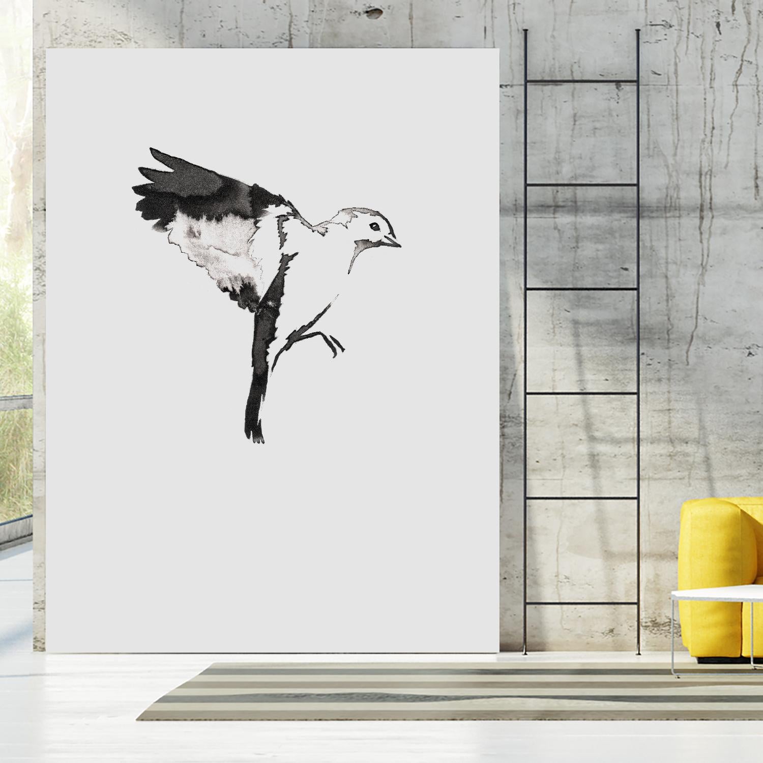Flying Bird I by Incado on GIANT ART - multicolor animals