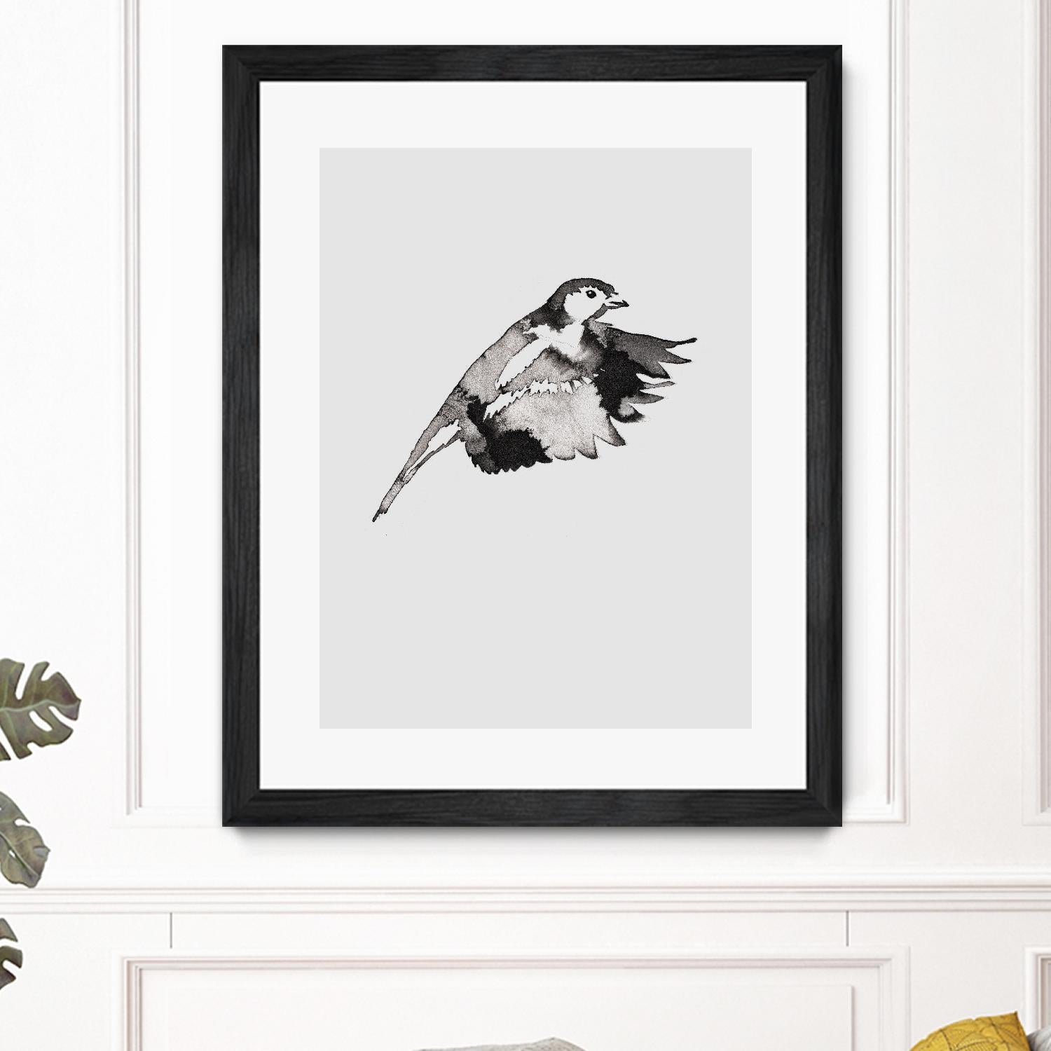 Flying Bird II by Incado on GIANT ART - multicolor animals