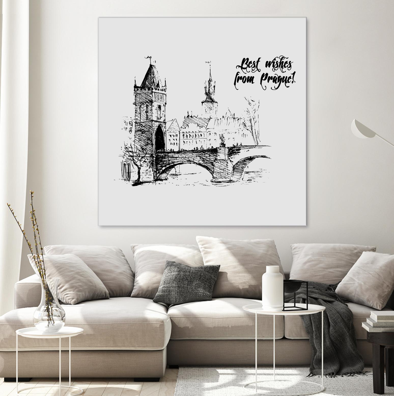 Prague by TypeLike on GIANT ART - multicolor people/places; landscapes