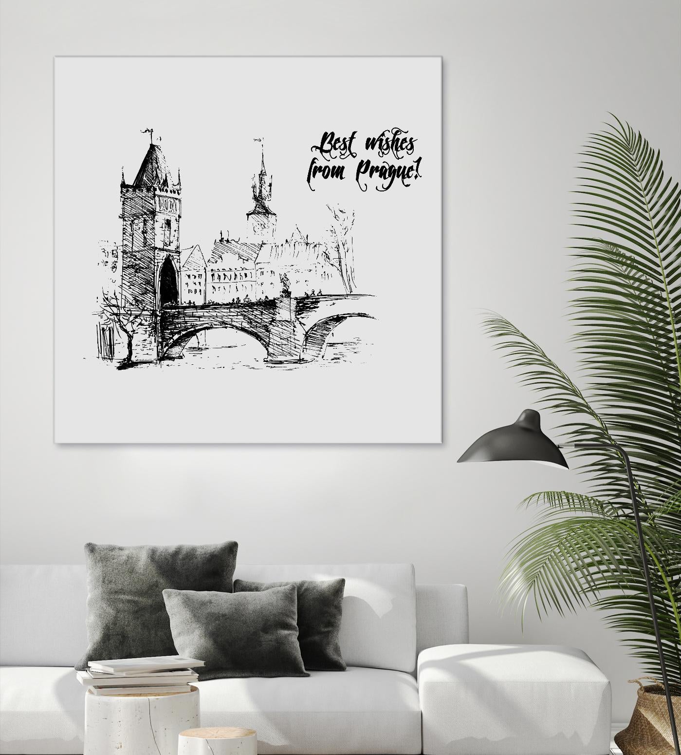 Prague by TypeLike on GIANT ART - multicolor people/places; landscapes