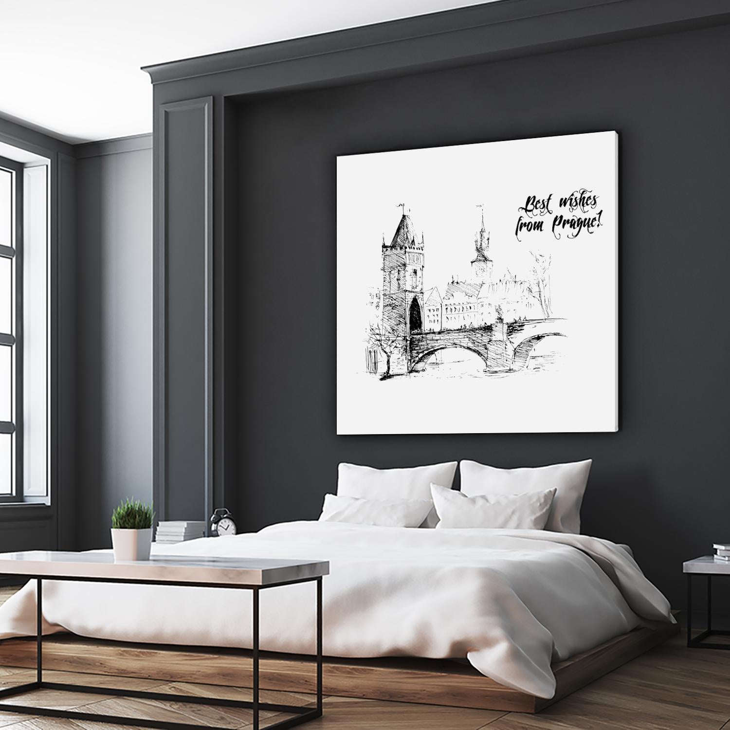 Prague by TypeLike on GIANT ART - multicolor people/places; landscapes