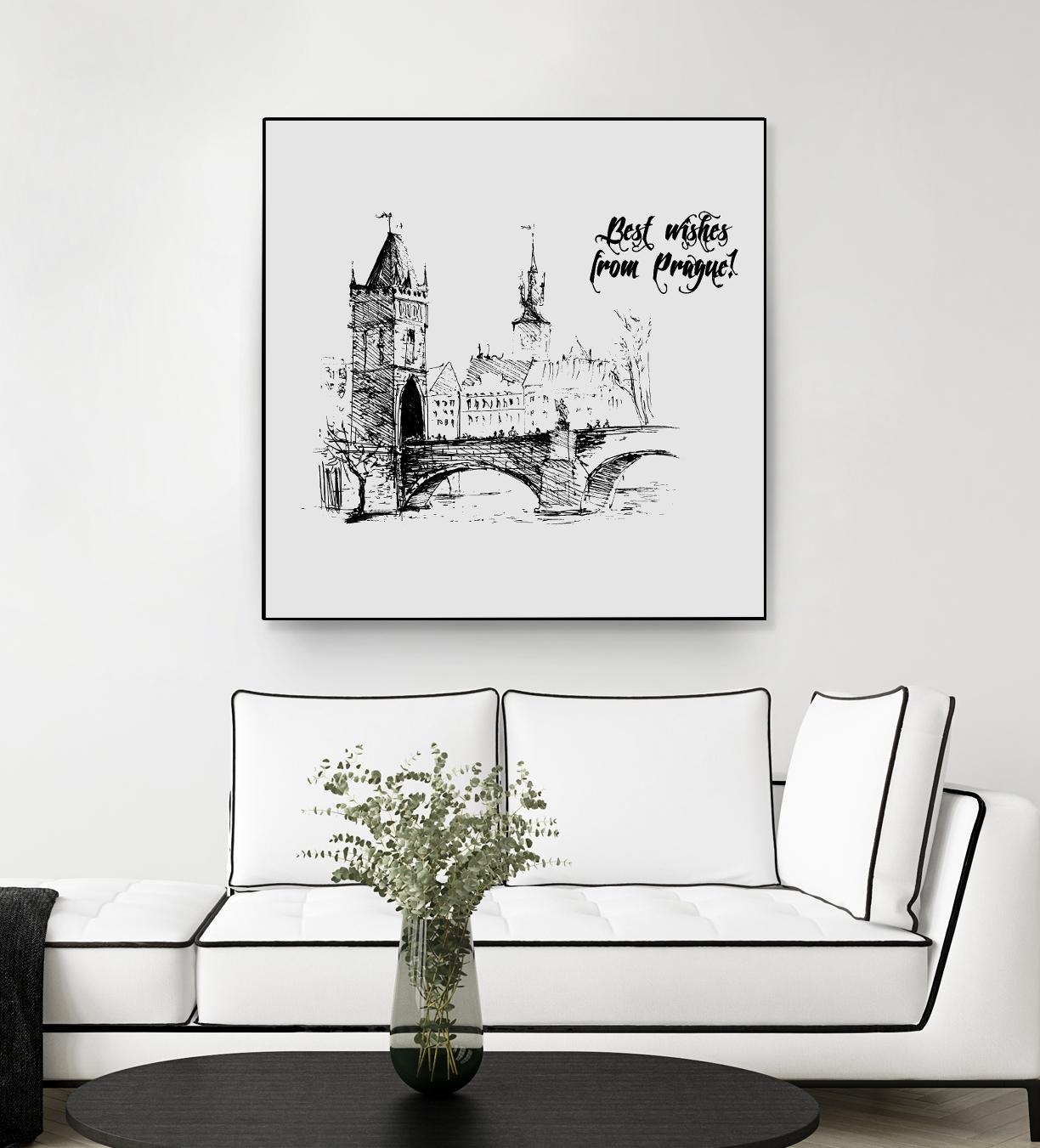 Prague by TypeLike on GIANT ART - multicolor people/places; landscapes