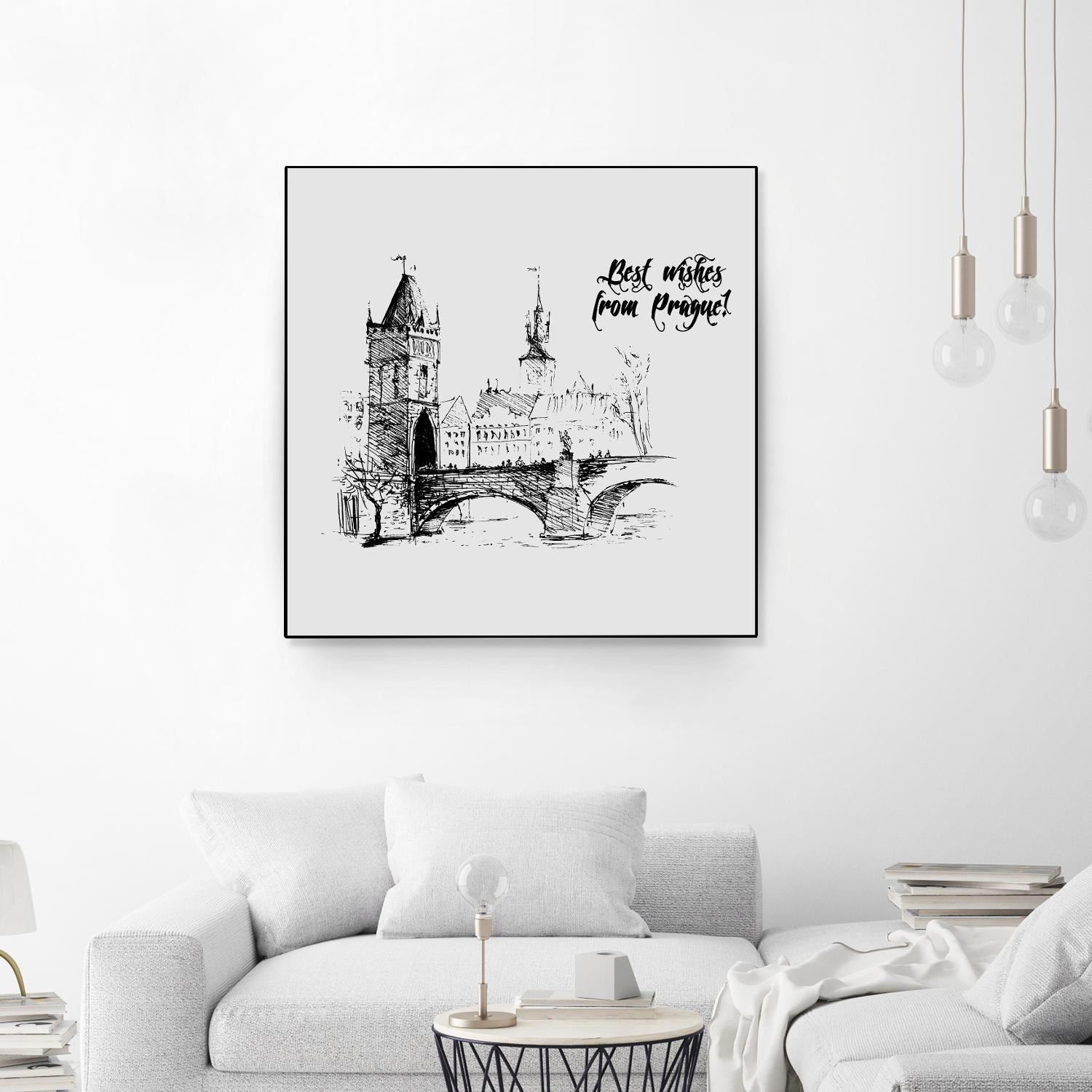 Prague by TypeLike on GIANT ART - multicolor people/places; landscapes