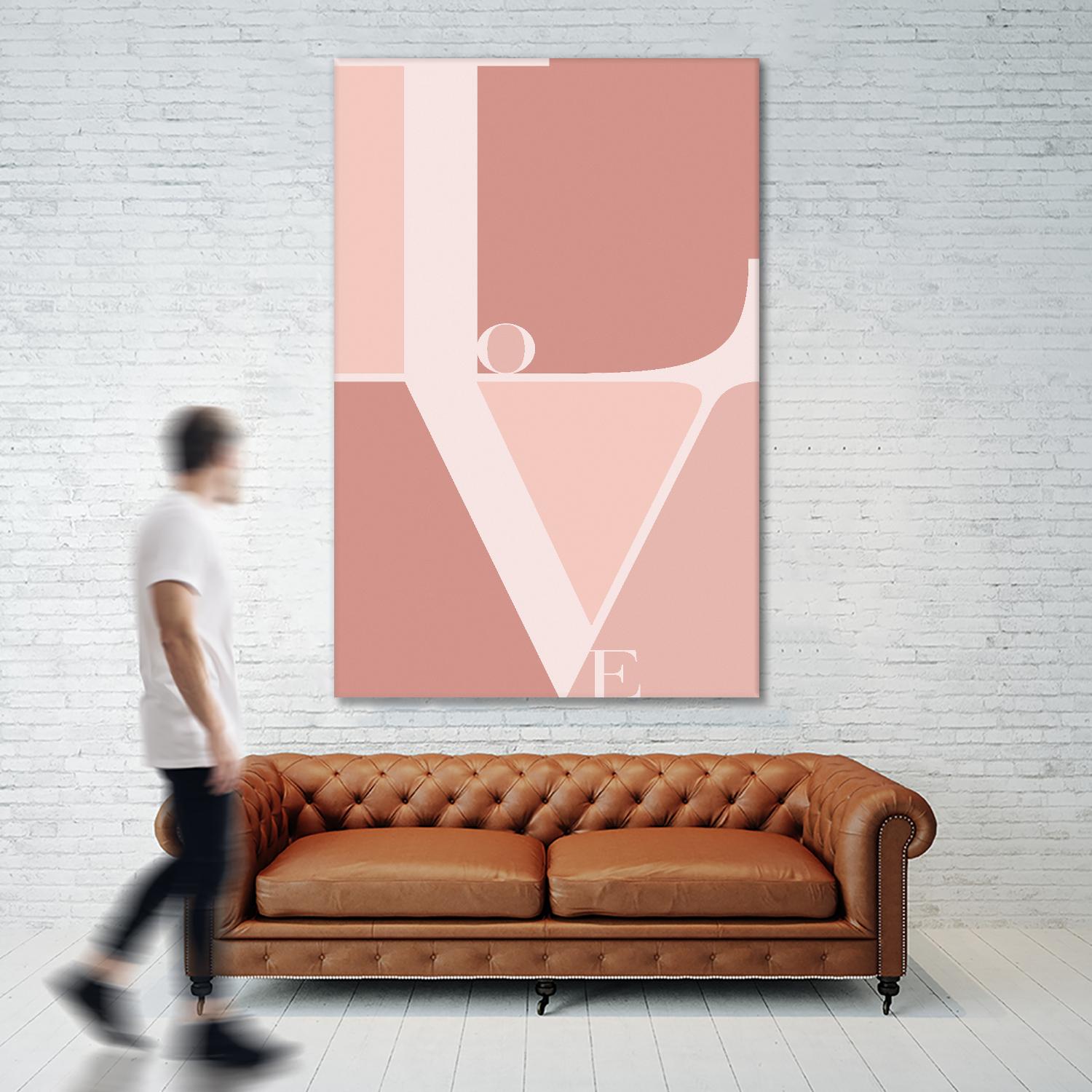 Love by TypeLike on GIANT ART - multicolor design/type; contemporary