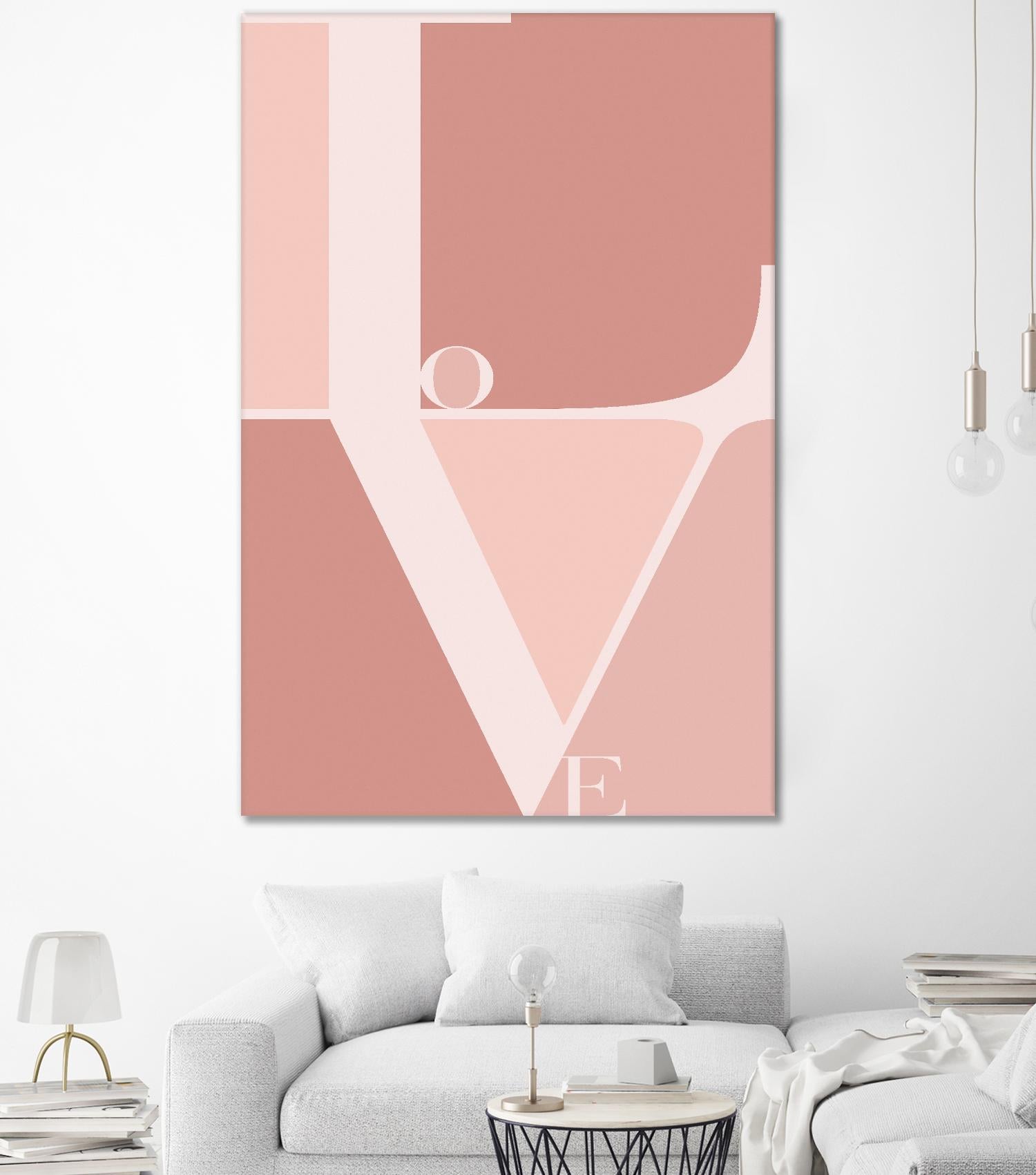 Love by TypeLike on GIANT ART - multicolor design/type; contemporary