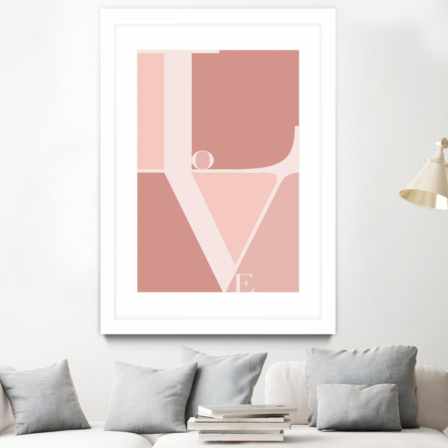 Love by TypeLike on GIANT ART - multicolor design/type; contemporary