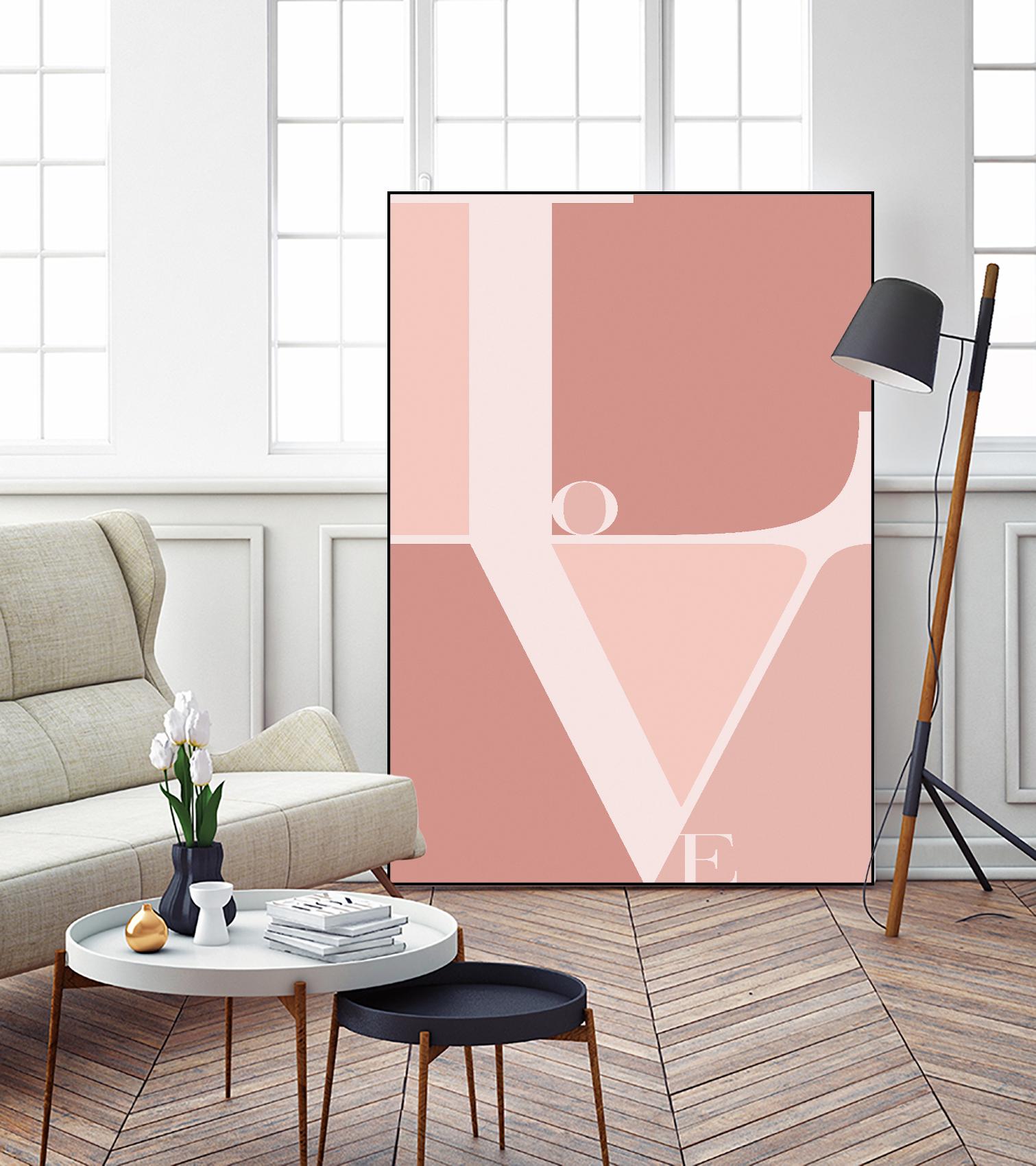 Love by TypeLike on GIANT ART - multicolor design/type; contemporary