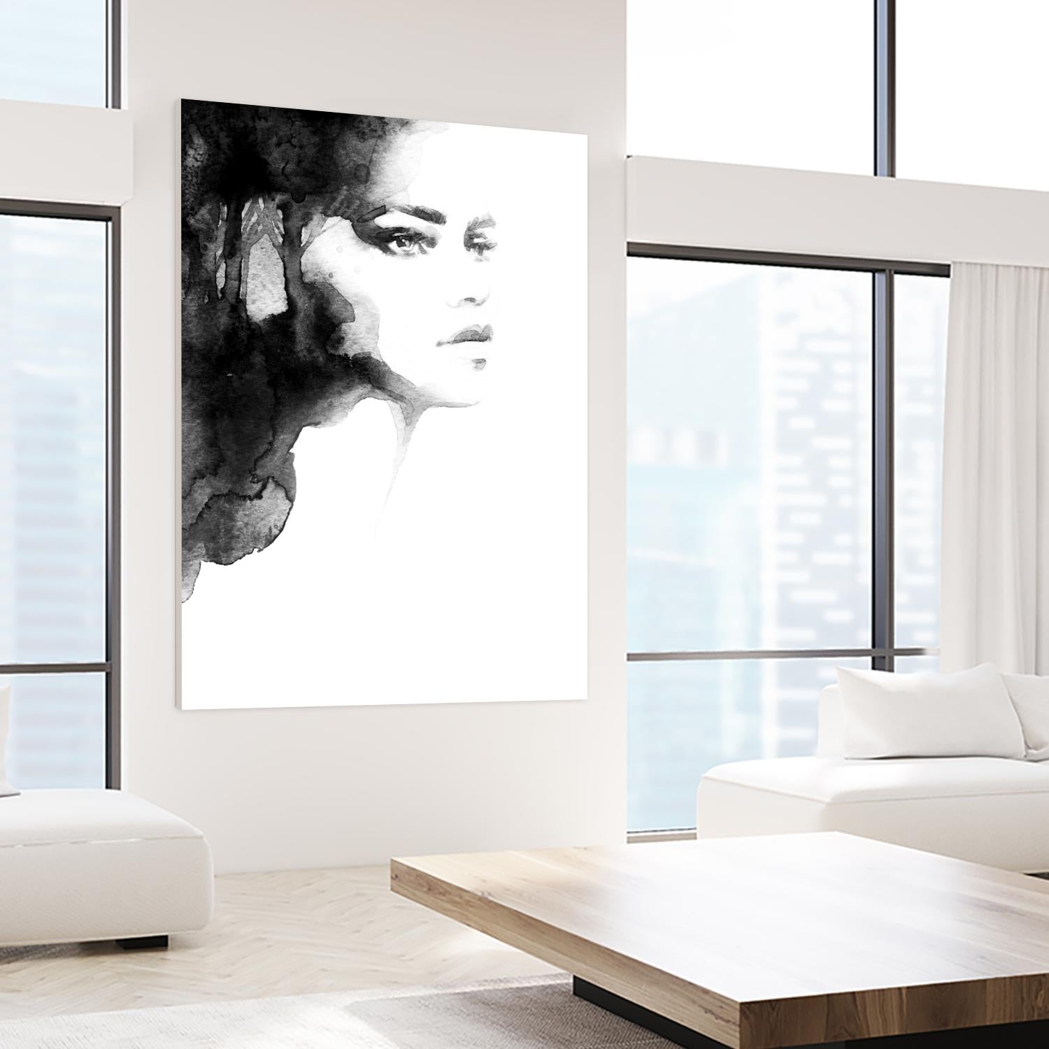 Forest Queen by Incado on GIANT ART - multicolor figurative; contemporary