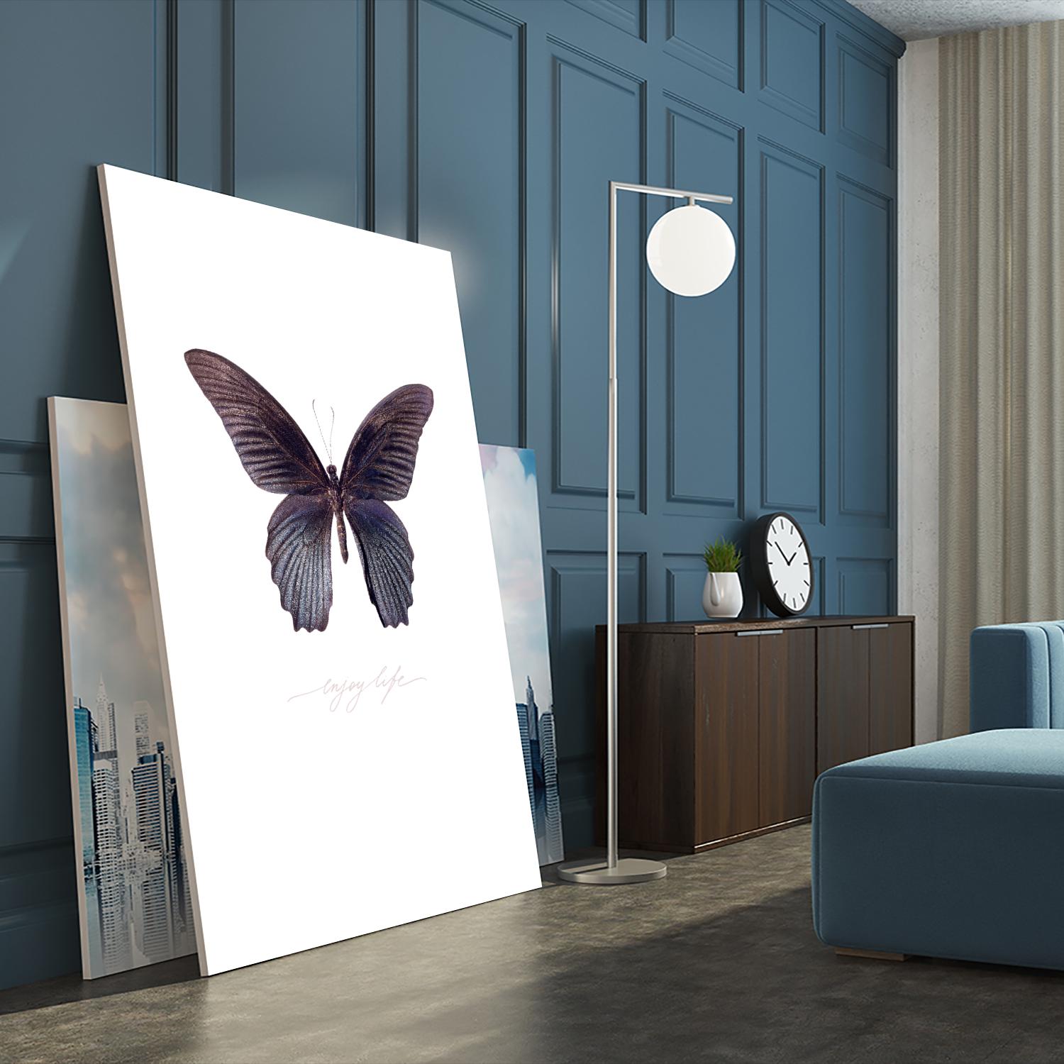 Enjoy Life by TypeLike on GIANT ART - multicolor animals