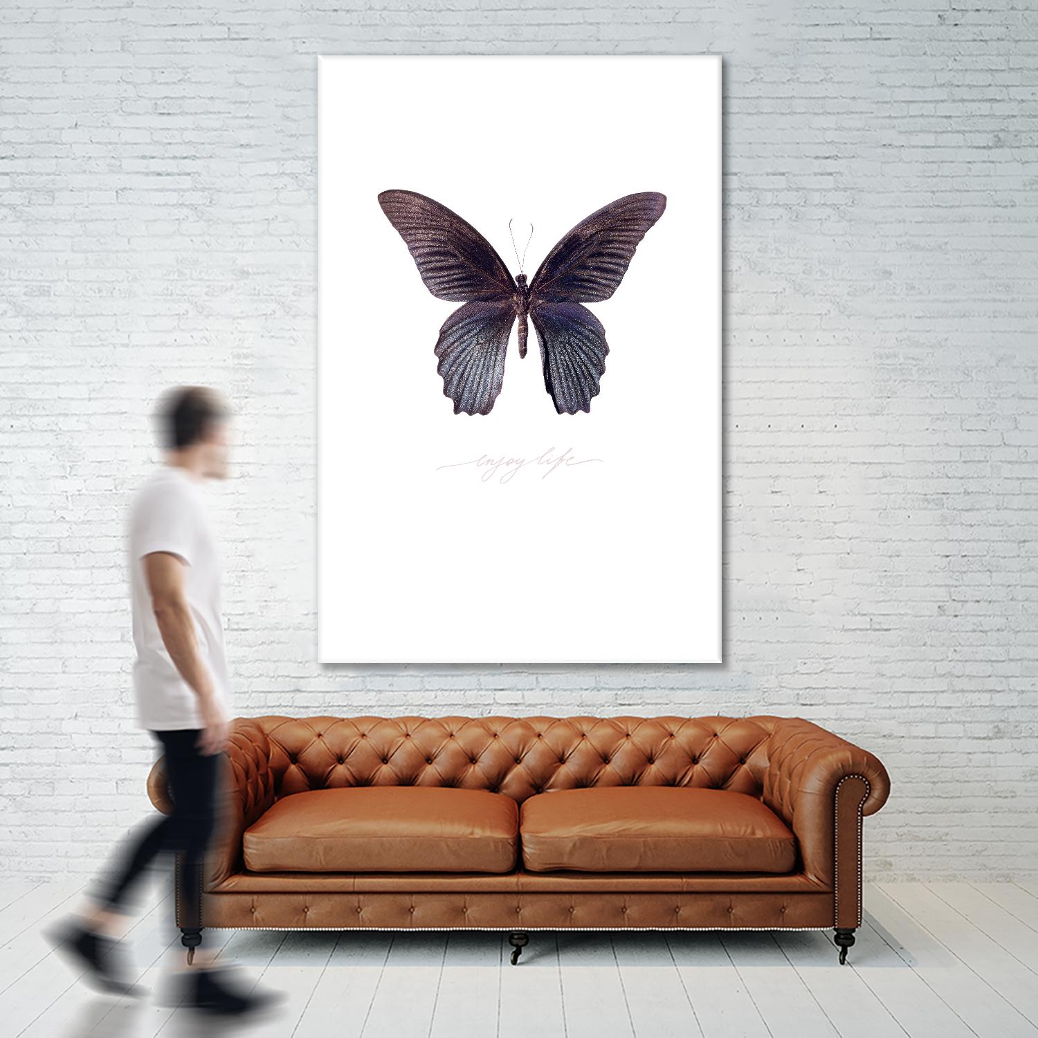 Enjoy Life by TypeLike on GIANT ART - multicolor animals