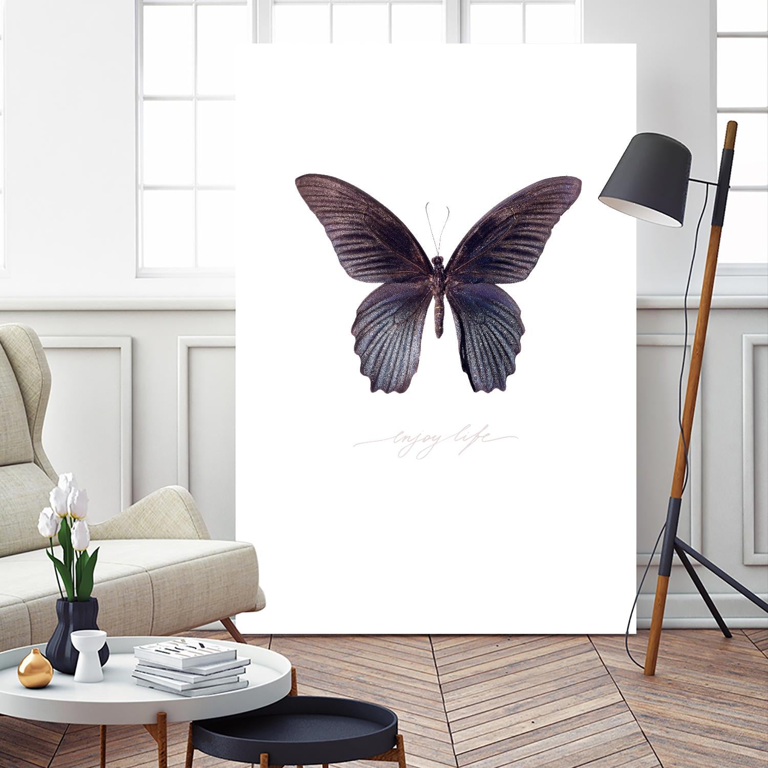 Enjoy Life by TypeLike on GIANT ART - multicolor animals