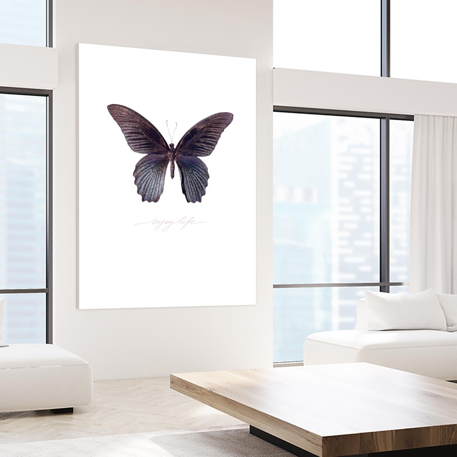 Enjoy Life by TypeLike on GIANT ART - multicolor animals