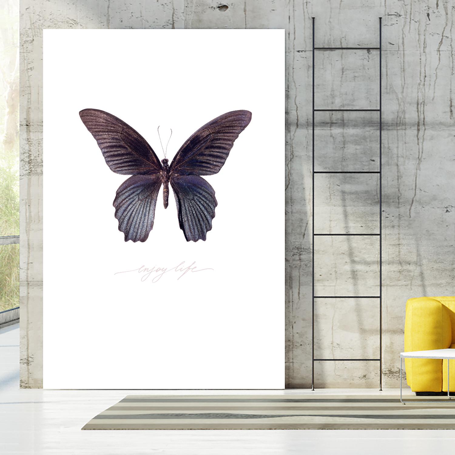 Enjoy Life by TypeLike on GIANT ART - multicolor animals