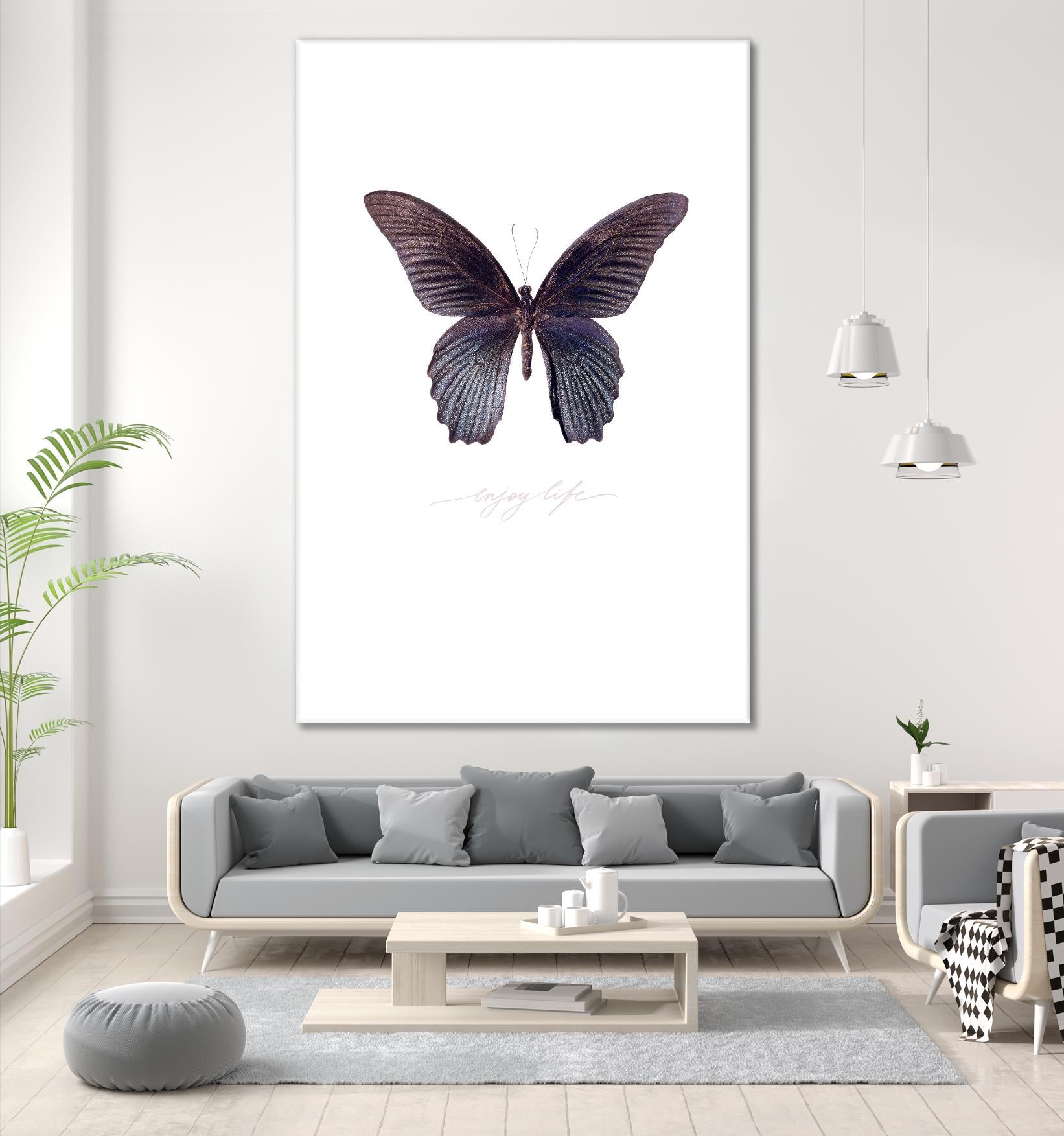 Enjoy Life by TypeLike on GIANT ART - multicolor animals