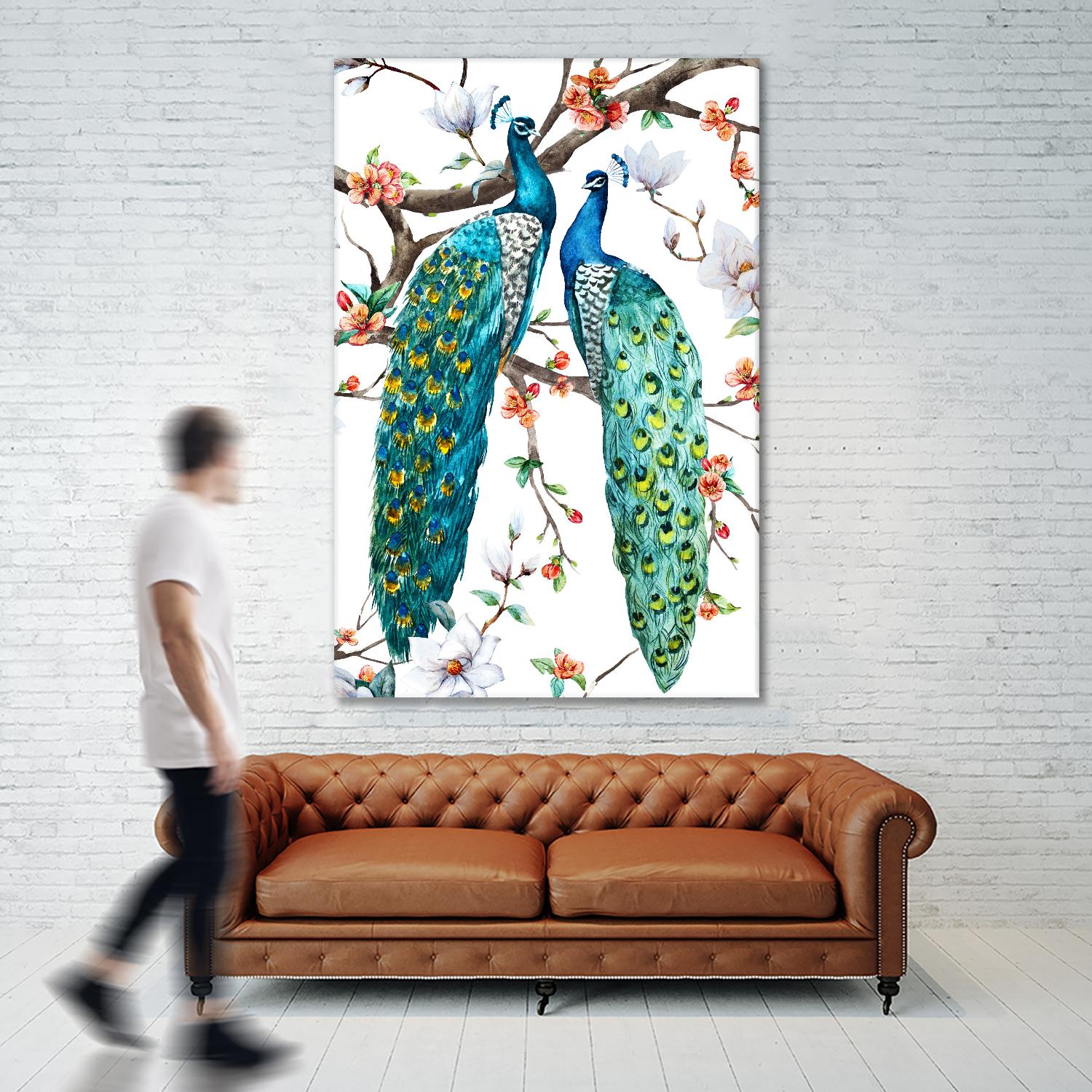 Paradis Birds I by Incado on GIANT ART - multicolor animals