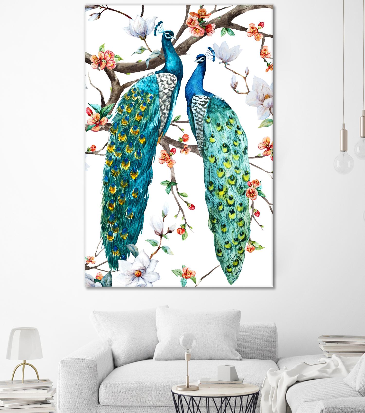 Paradis Birds I by Incado on GIANT ART - multicolor animals