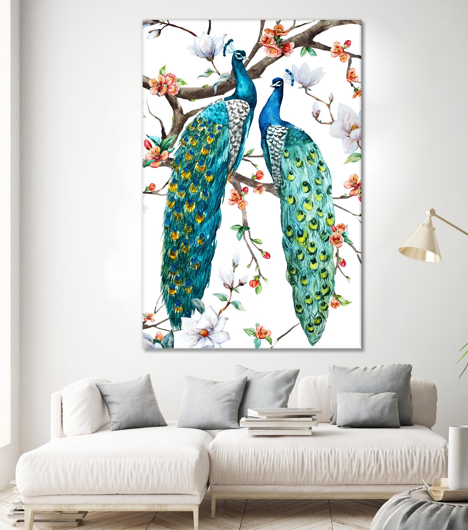 Paradis Birds I by Incado on GIANT ART - multicolor animals