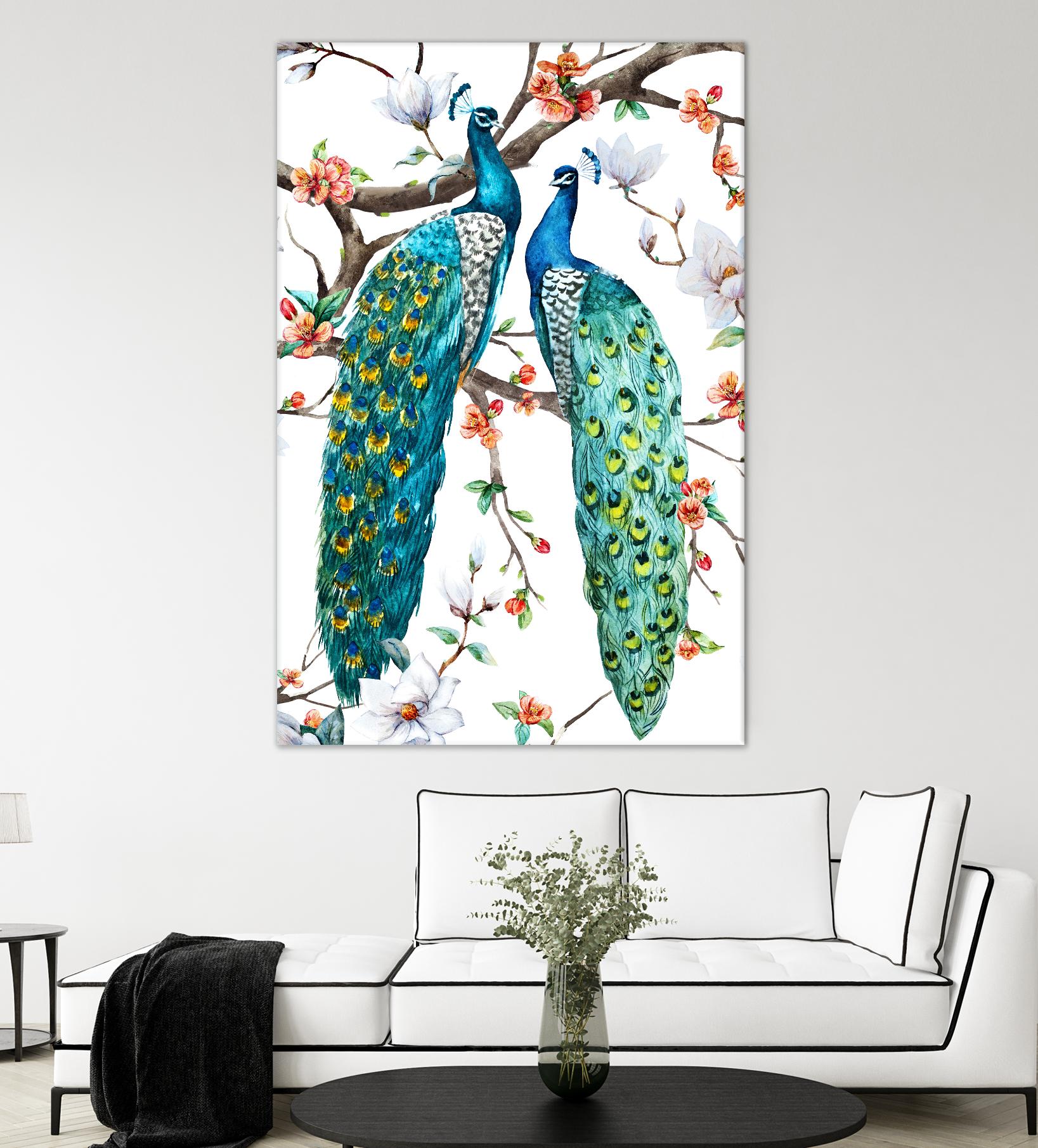 Paradis Birds I by Incado on GIANT ART - multicolor animals