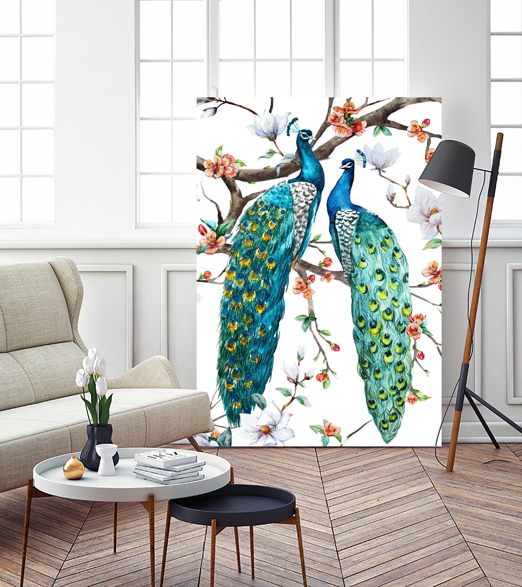 Paradis Birds I by Incado on GIANT ART - multicolor animals