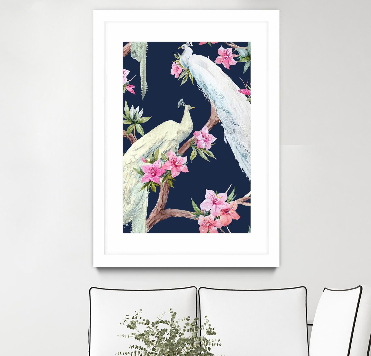 Paradis Birds II by Incado on GIANT ART - multicolor animals